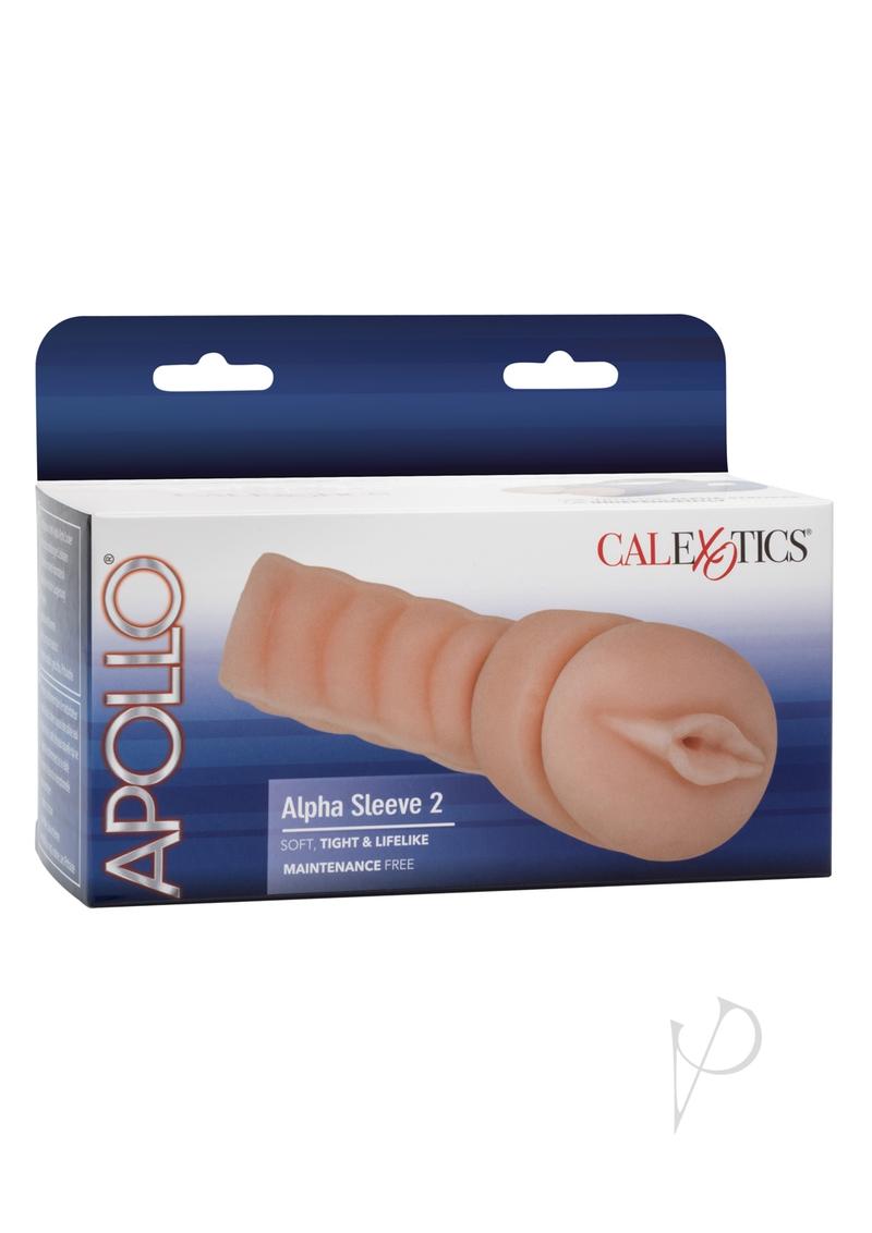 Apollo Alpha Replacement Sleeve Masturbator - Realistic Vagina Texture Vanilla Scented - Perfect for Discreet Solo Pleasure & Stress Relief