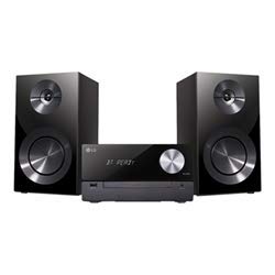 LG CM2460DAB Mini HiFi System with Digital Radio - Compact Home Audio System for Bedroom, Office & Small Spaces | CD Player, Bluetooth & DAB/DAB+ Radio