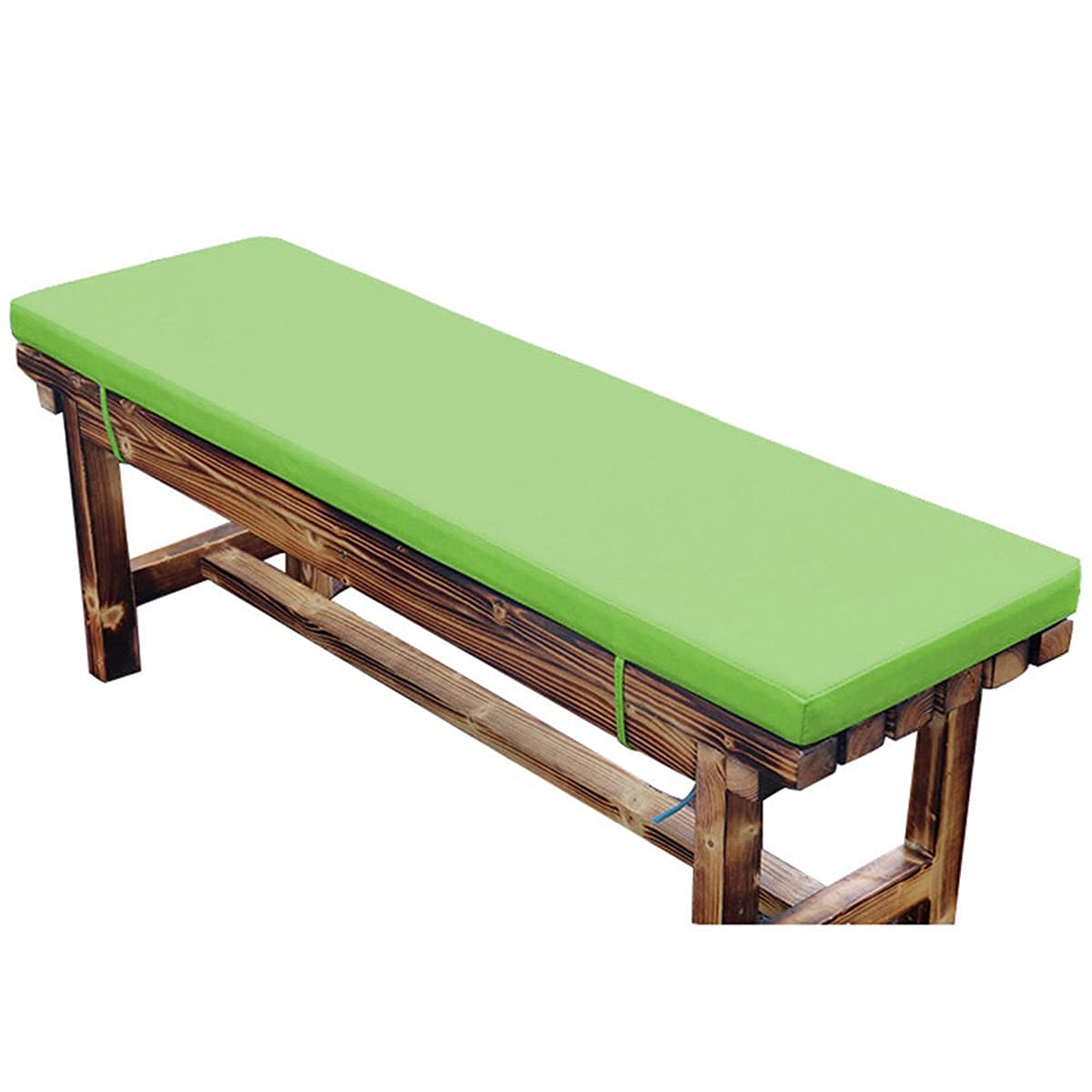48 Inch Water-Resistant Outdoor Bench Cushion - Washable Patio Swing Seat Pad with Zipper - Thickened Lounger Cushion for Wicker Loveseat, Settee & Dining Chairs - Perfect for Backyard, Garden, Poolside & Patio Relaxation