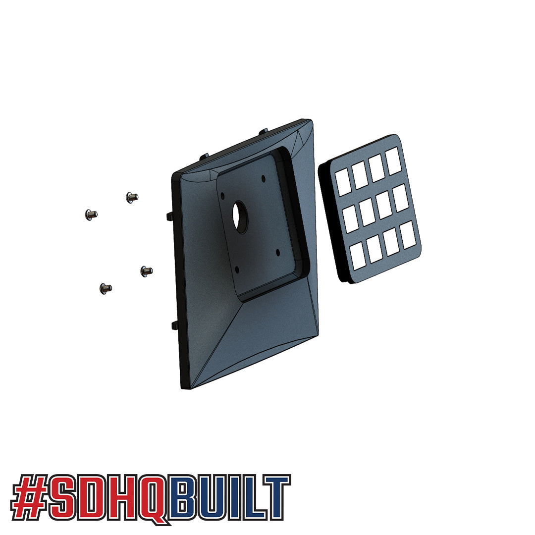 14-21 Toyota Tundra Sunroof Switch Pros RCR 12 Overhead Keypad Mount - Perfect for Off-Roading & Truck Customization