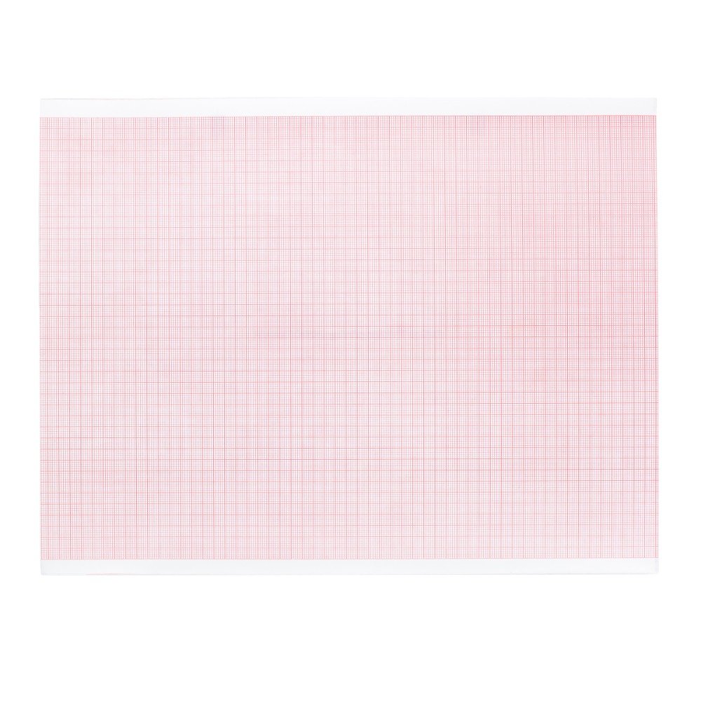 Quinton ECG EKG Paper Q-18416 - Compatible with Quinton Q4500, Q710 & Q750 Machines - 10 Pads per Case - Ideal for Medical Clinics, Hospitals & Cardiac Diagnostics