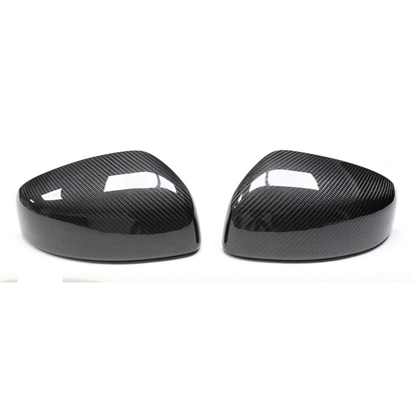 Carbon Fiber Rearview Mirror Covers for Nissan 370Z Z34 (2009-2019) - 1 Pair Side Mirror Caps | Durable & Stylish Protection for Car Exterior | Perfect for Daily Driving & Car Shows