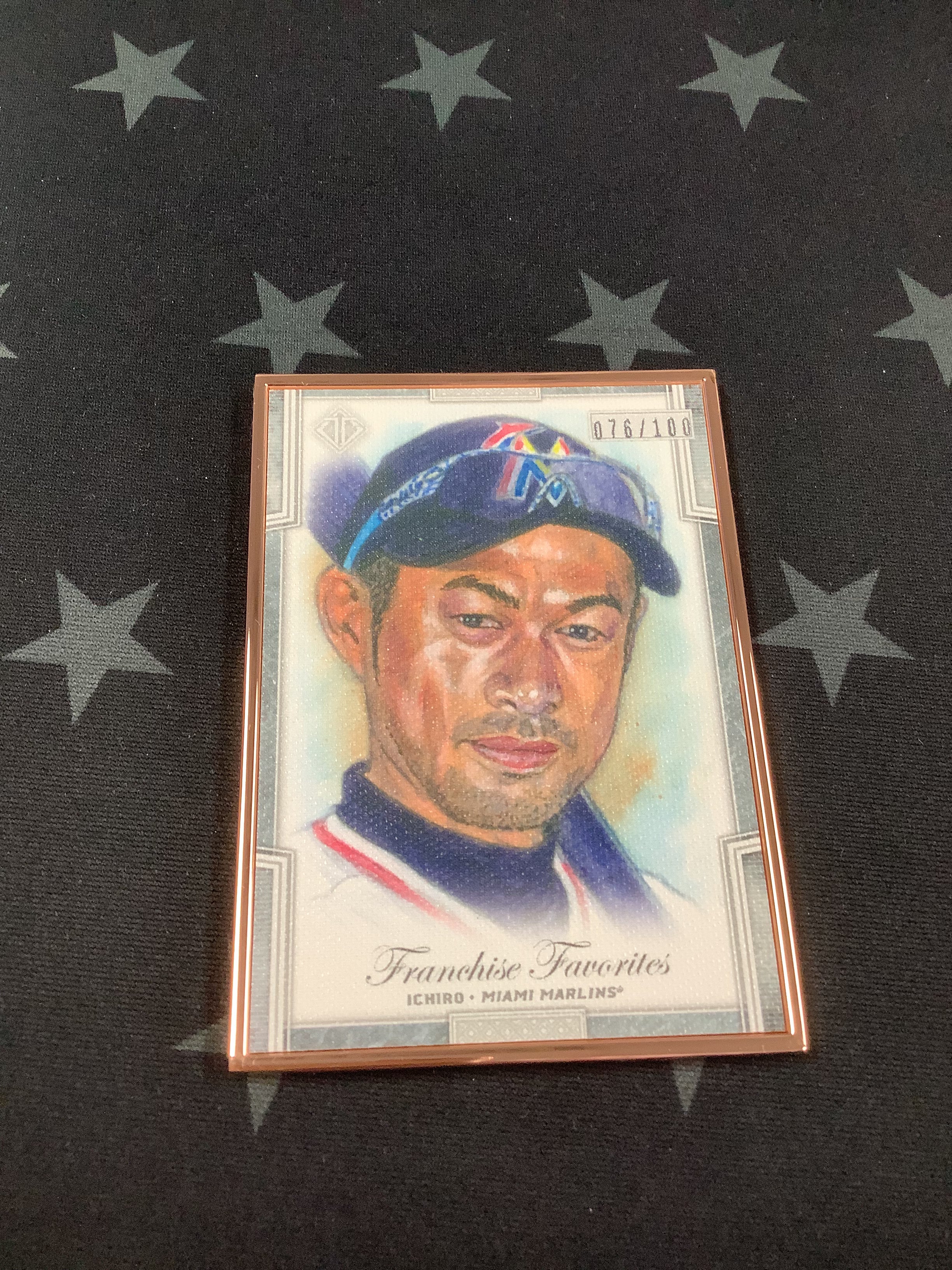 2019 Ichiro Franchise Favorites Transcendent Collection Baseball Card #FFR Limited Edition /100 - Perfect for MLB Memorabilia Collectors & Baseball Fans