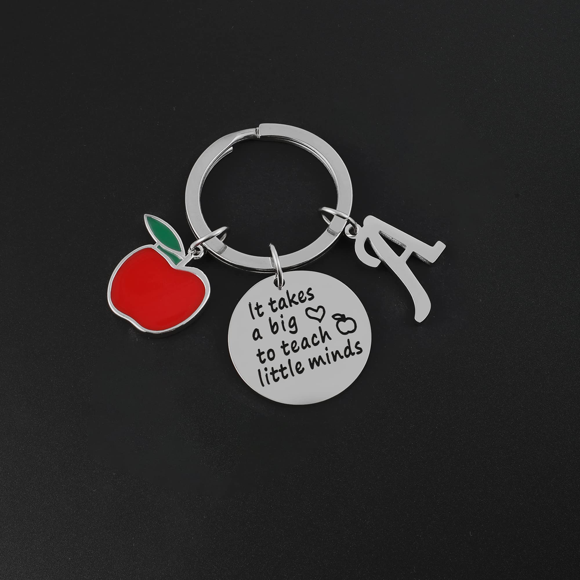 Best Teacher Appreciation Gifts for Women - Personalized Teacher Keychain, Thoughtful Present from Students - Perfect for Teacher's Day, End of Year, Retirement & Thank You Gifts