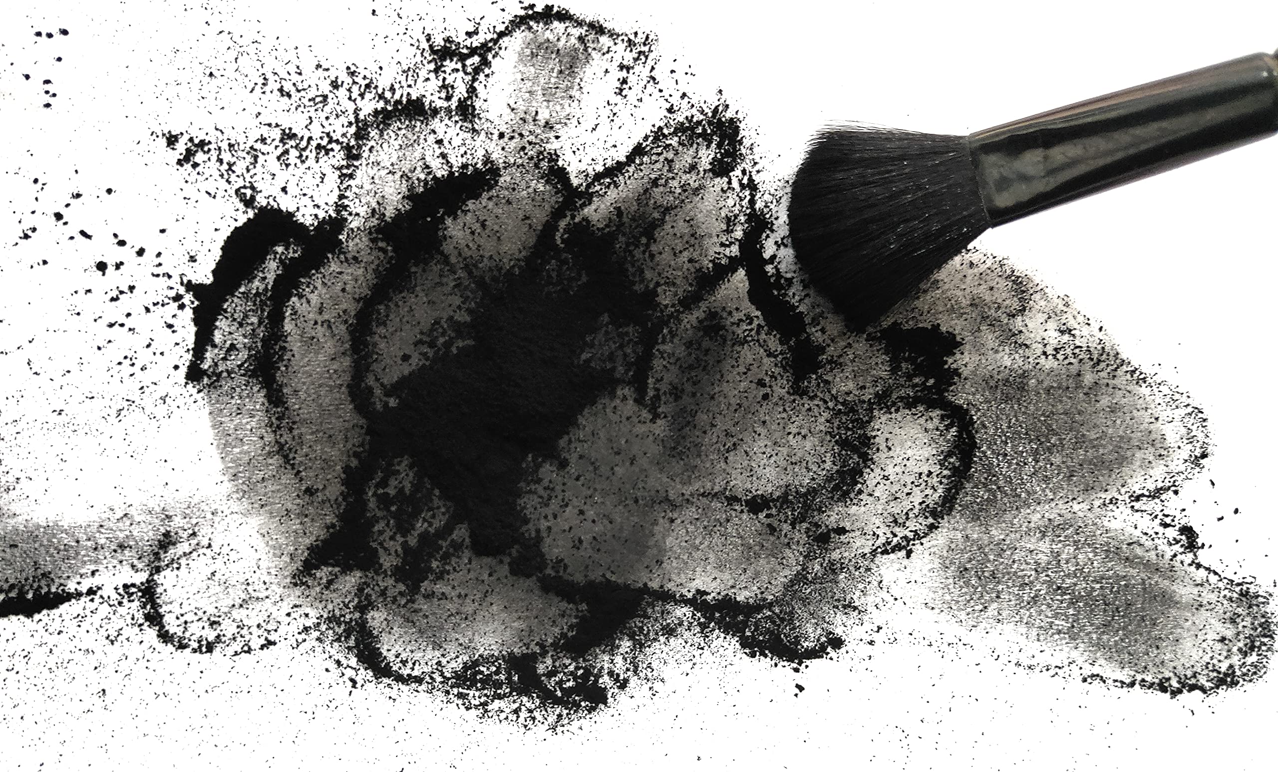 Premium Charcoal Blending Brush for Artists - Soft Bristle Drawing Tool for Charcoal, Pastels & Graphite - Professional Black & Grey Blending Brush (Pack of 1) - Ideal for Sketching, Shading & Art Projects