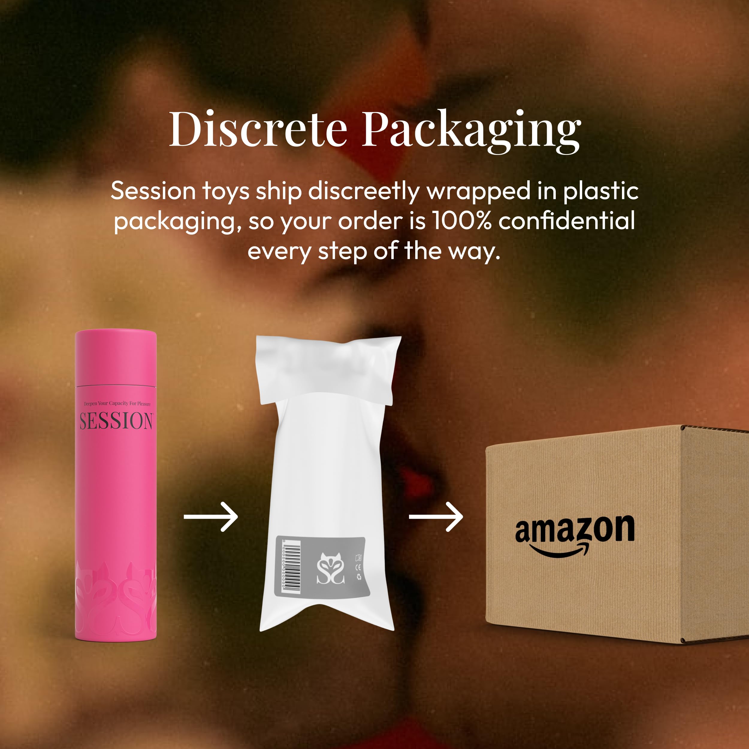 Session Rechargeable Waterproof Adult Sex Toy Wand - 12 Powerful Vibration Modes & 5 Speed Settings - Liquid Silicone Clitoral Stimulator for Women - G-Spot & Anal Massager (Hot Pink) - Perfect for Solo Play, Couples & Sensual Exploration