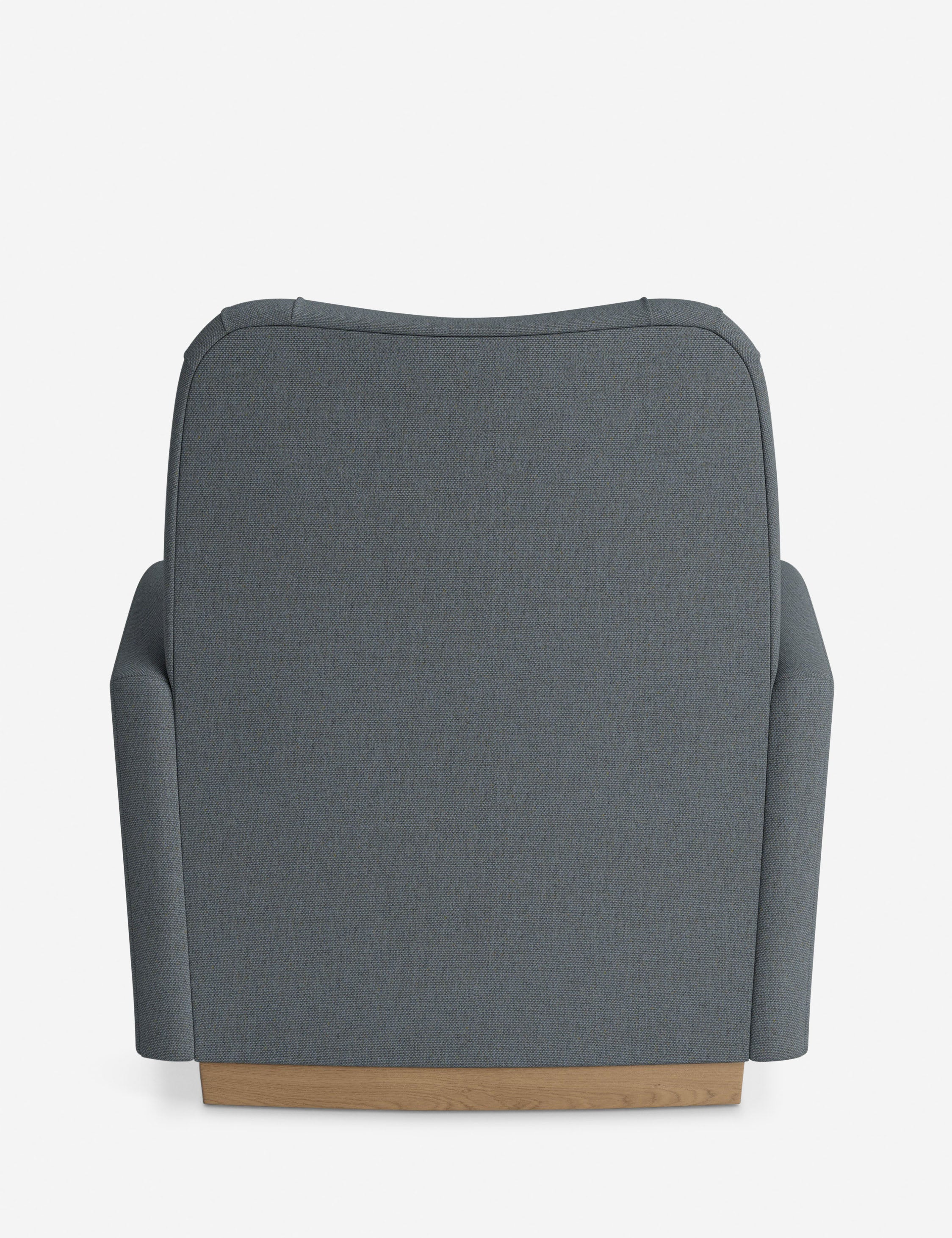 Modern Bei Swivel Chair by DISC Interiors - 360° Rotating Office Chair with Ergonomic Design for Home & Workspace - Perfect for Living Rooms, Home Offices, and Conference Rooms