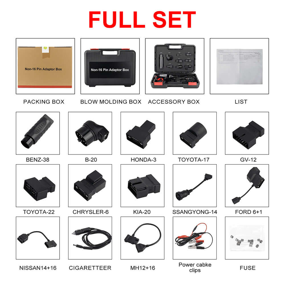 LAUNCH X431 PRO3S+ Elite SmartlinkC 2.0 - Professional Bi-Directional Car & Truck Diagnostic Scanner with J2534 ECU Coding, Topology Mapping - OBD2 Scanner for Mechanics & DIY Auto Repair (Works on Cars, HD Trucks, SUVs)