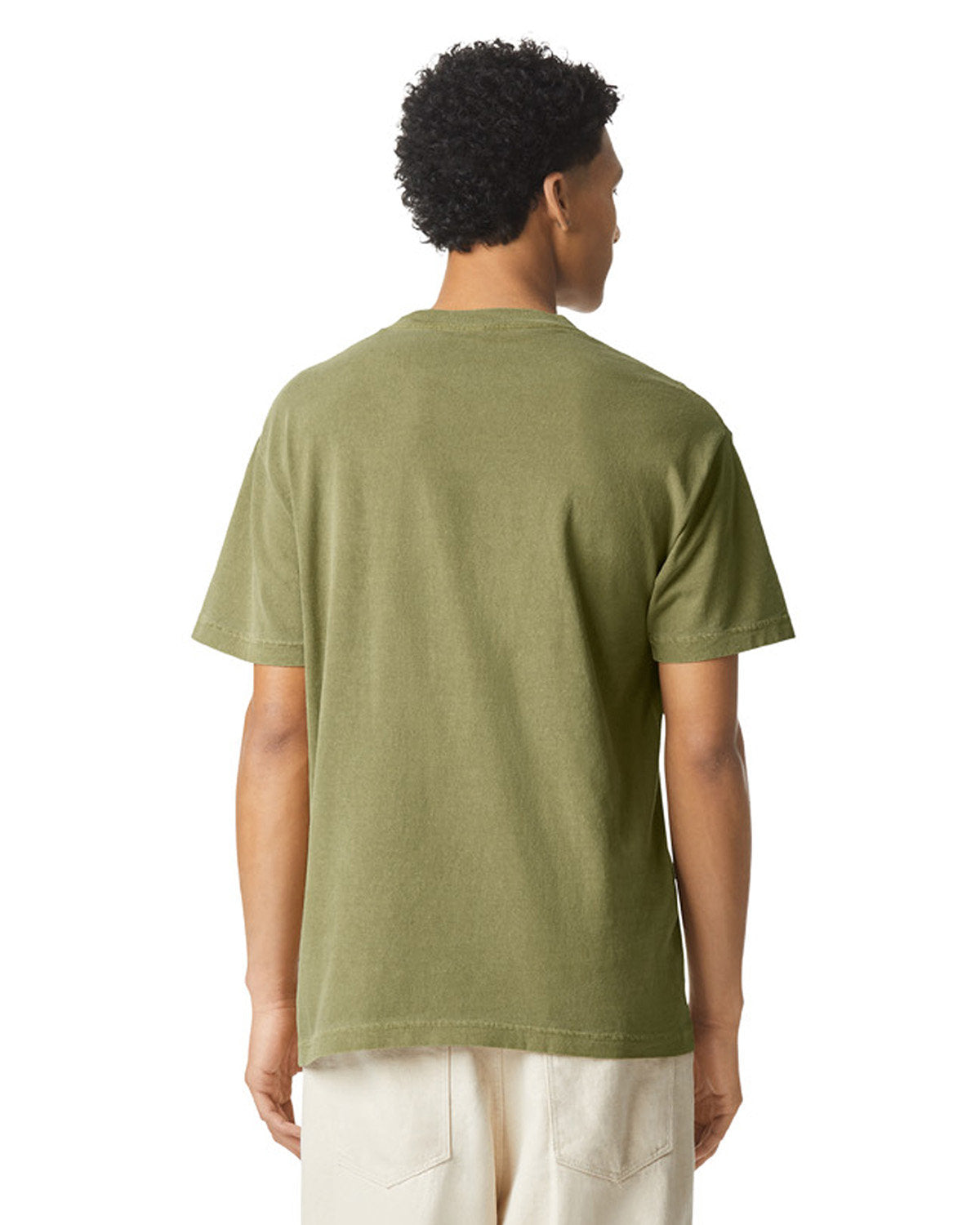 American Apparel 1301GD Unisex Garment Dyed T-Shirt | Soft Cotton Crewneck Tee for Men & Women | Perfect for Casual Wear, Layering & Everyday Outfits