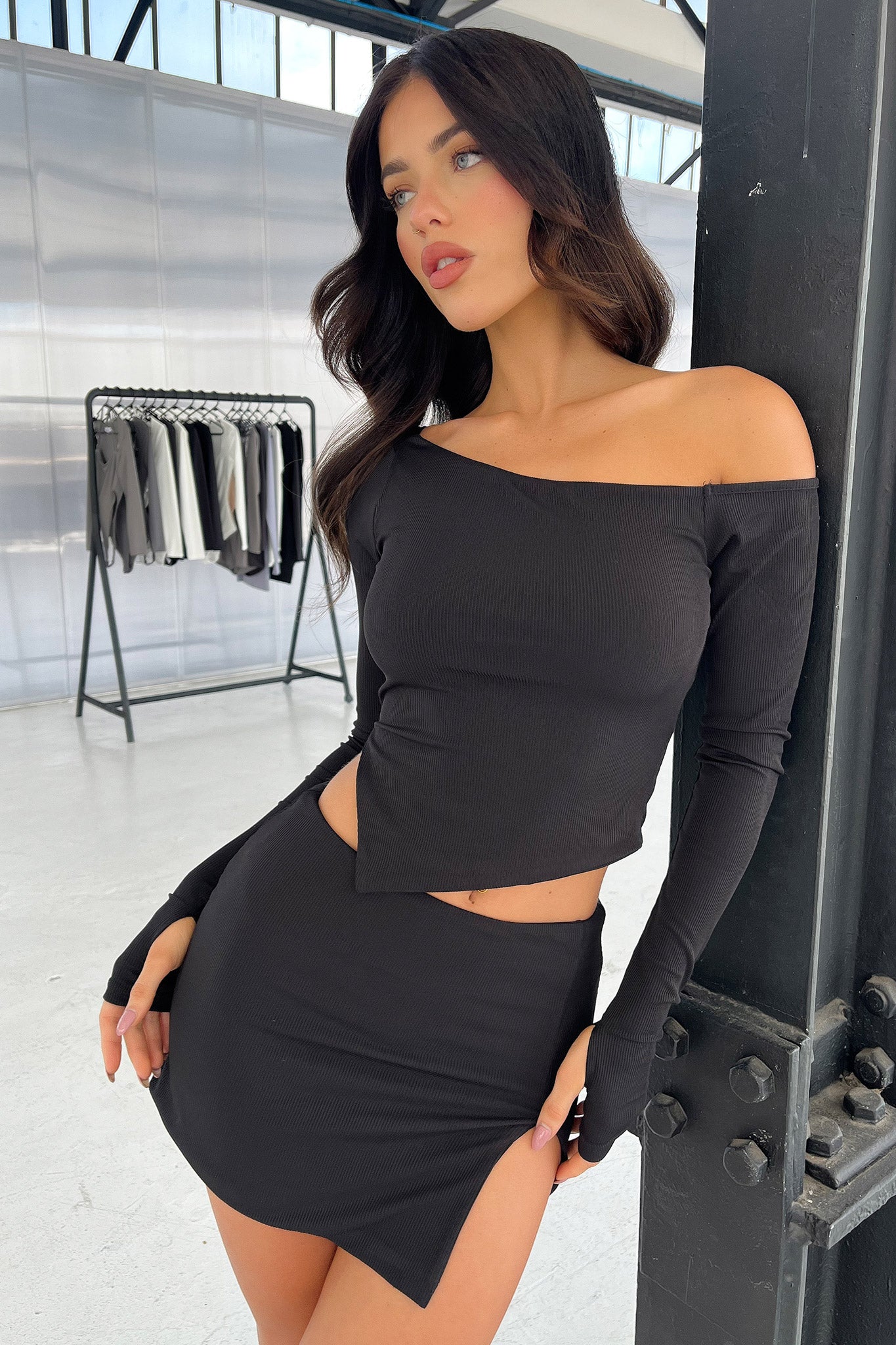 Leyton Women's Black V-Neck Top - Casual Short Sleeve Blouse for Everyday Wear, Work & Outfits
