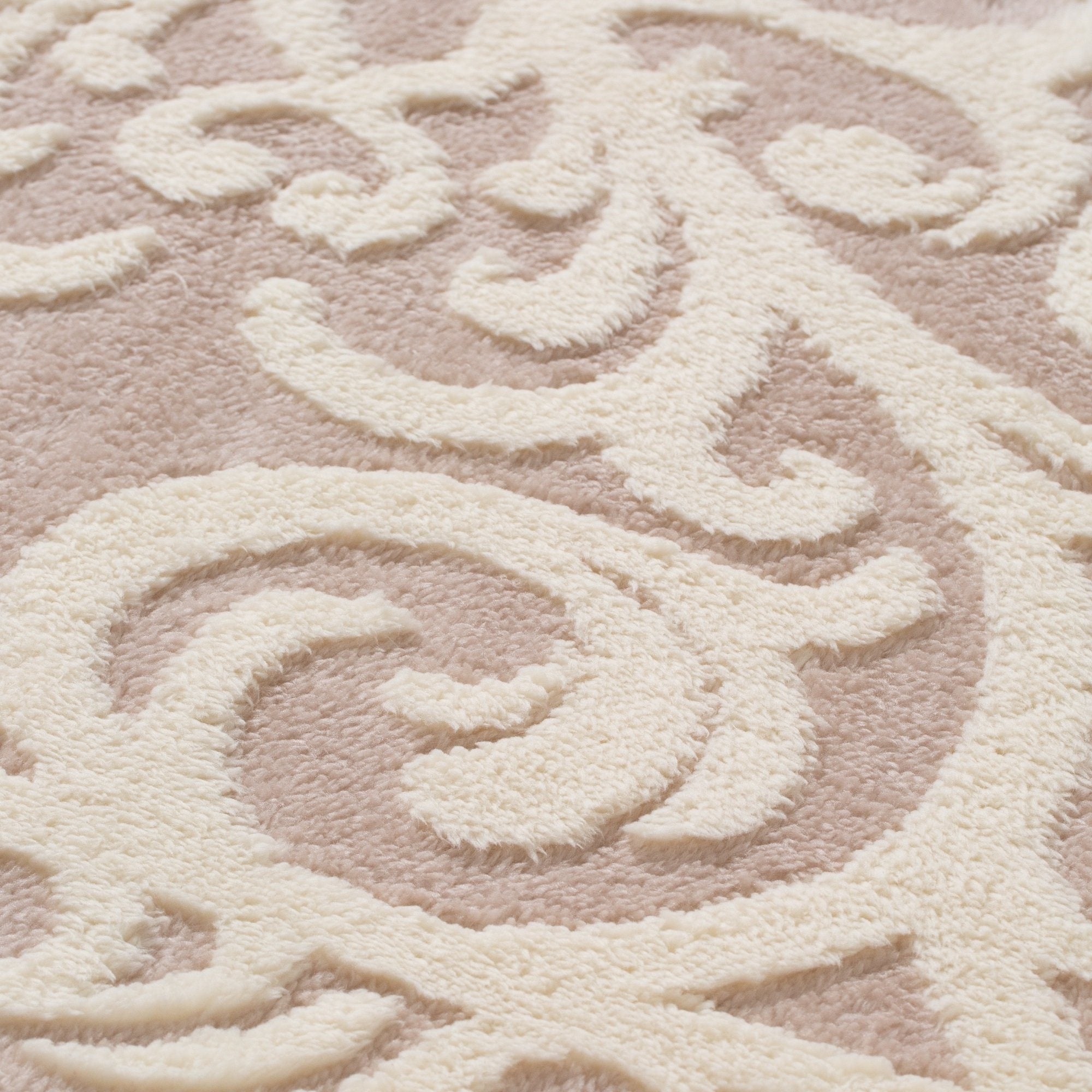 Elfia Soft Ivory Carpet Rug 140 - 6.2x4.6 Feet (190x140cm) Plush Living Room Rug for Bedroom, Nursery & Home Decor