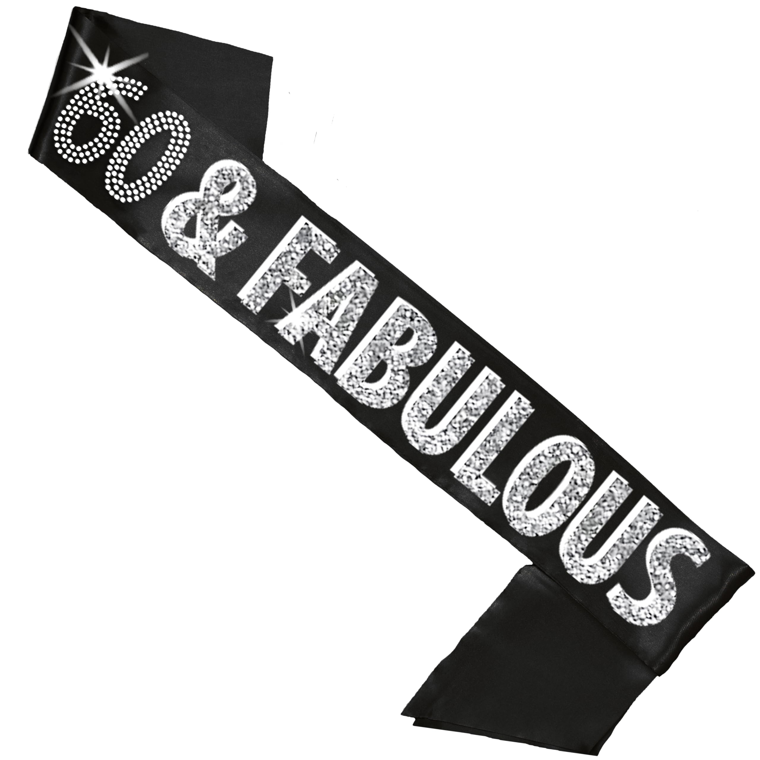 RhinestoneSash 60th Birthday Sash for Women - Elegant 60th Birthday Decorations & Gifts - Perfect for Parties, Celebrations & Milestone Events