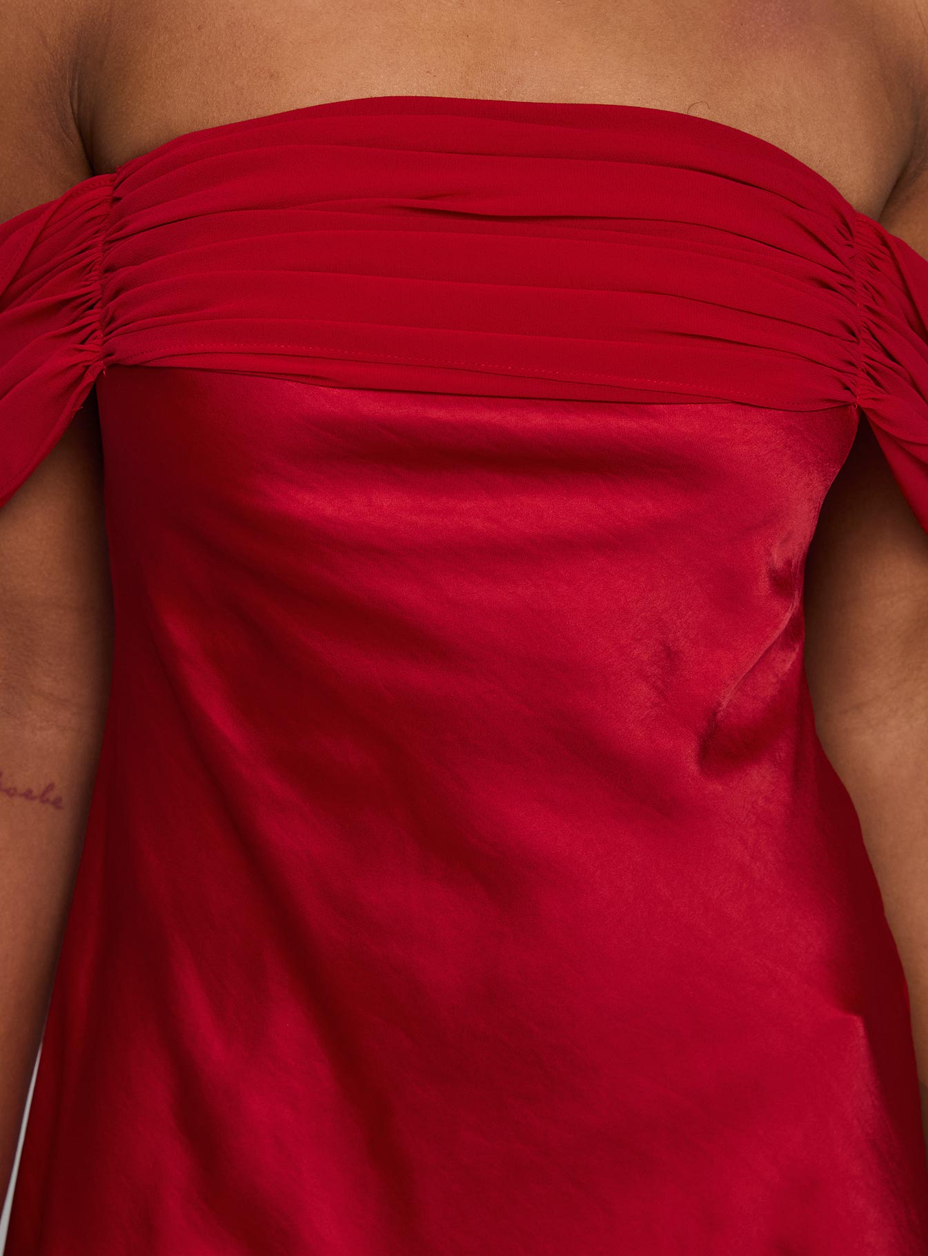 Adoration Mini Dress Red - Sexy Short Sleeve Party Dress for Women | Perfect for Date Night, Club Outfits & Special Occasions
