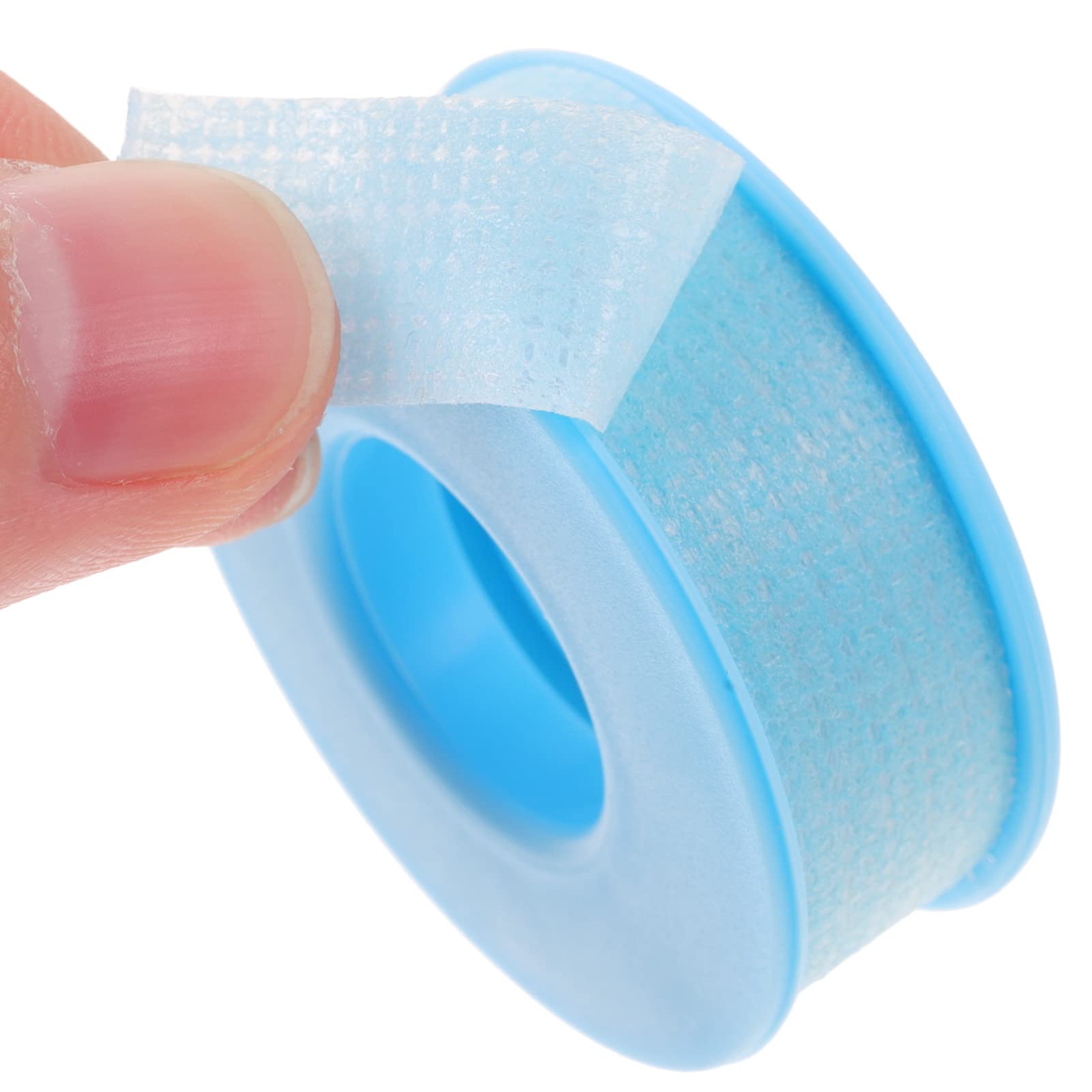 FRCOLOR Eyelash Tape - 3 Rolls Non-Woven Silicone Lash Tape, Breathable & Reusable Eyelash Extension Tool for Professional & DIY Use - Perfect for Salon, Home, and Party Makeup Applications