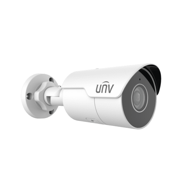4K Mini Fixed Bullet Network Camera - Uniview IPC2128SR5 ADF40KM G | Outdoor Security Surveillance, Home & Business Protection, Night Vision Monitoring