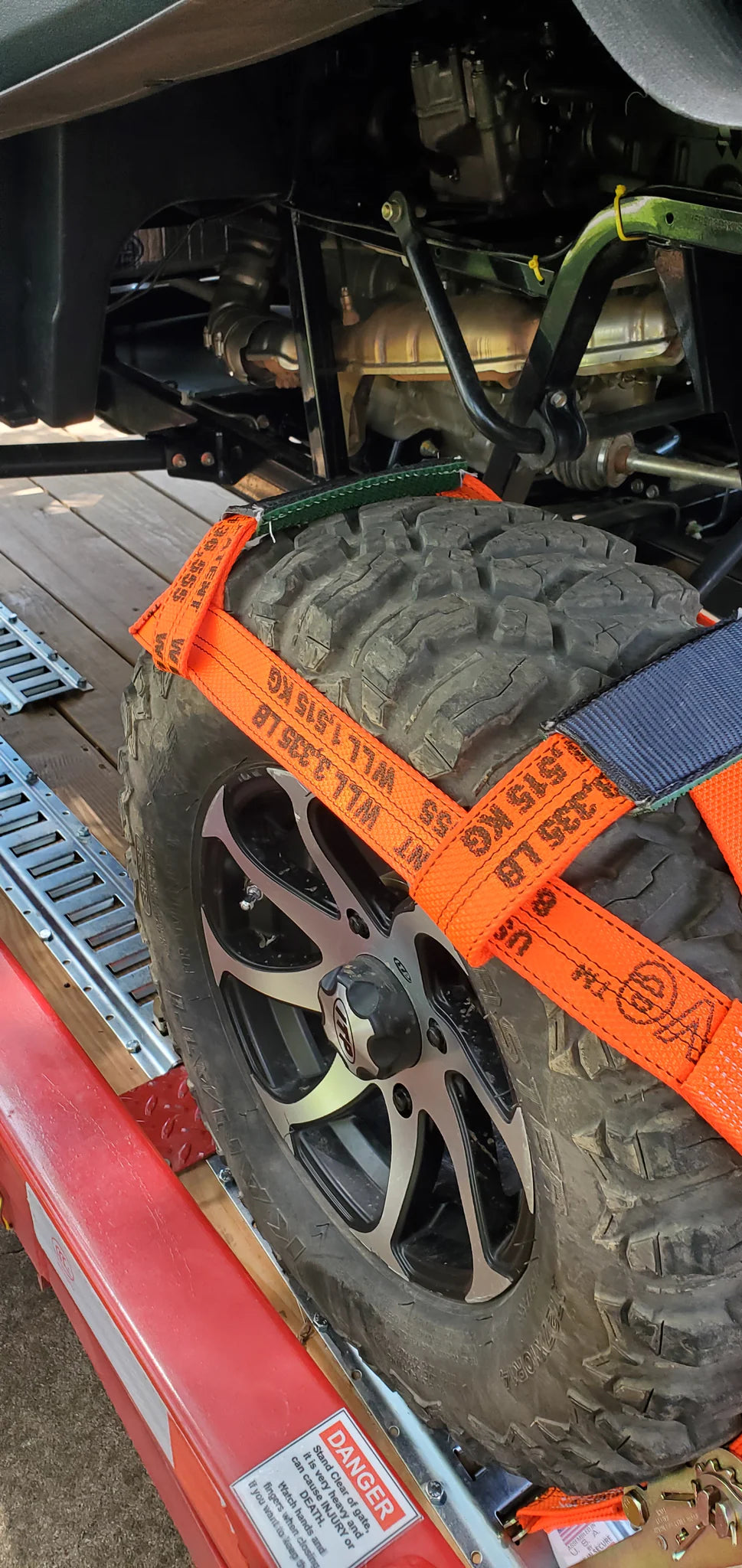 UTV Side by Side Tire Covers - Pack of 2 with E-Track System | Waterproof Dust Protection for Off-Road Vehicles, ATVs & Side by Sides | Perfect for Storage, Transport & Outdoor Adventures