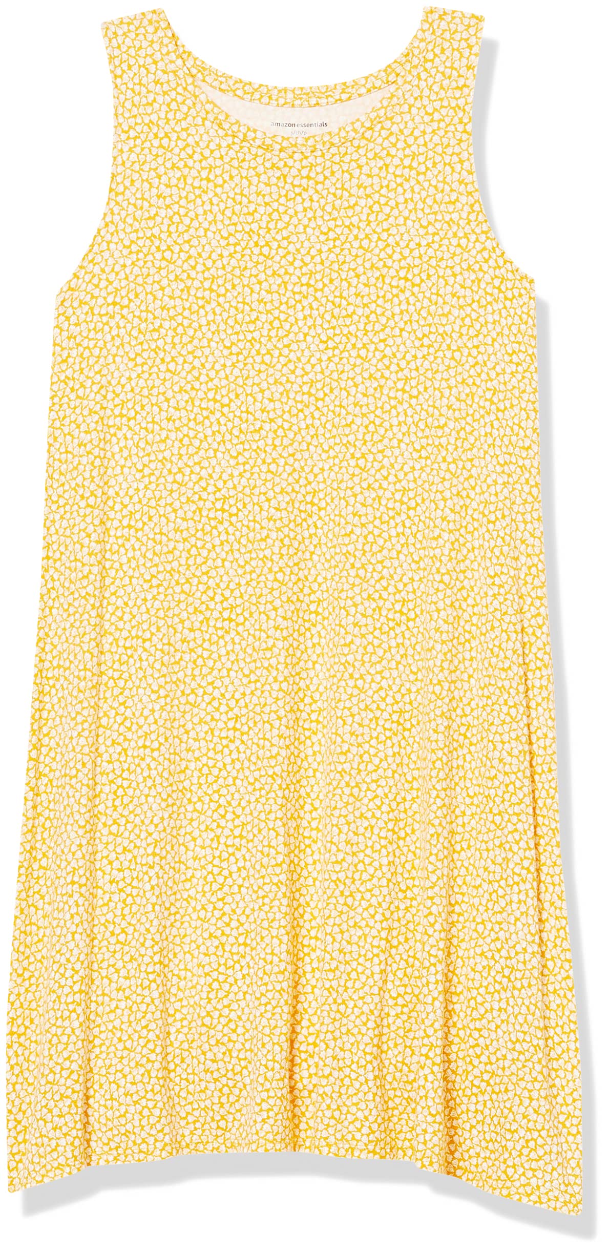 Amazon Essentials Women's Tank Swing Dress - Plus Size Flowy Casual Summer Dress for Beach, Vacation & Everyday Wear