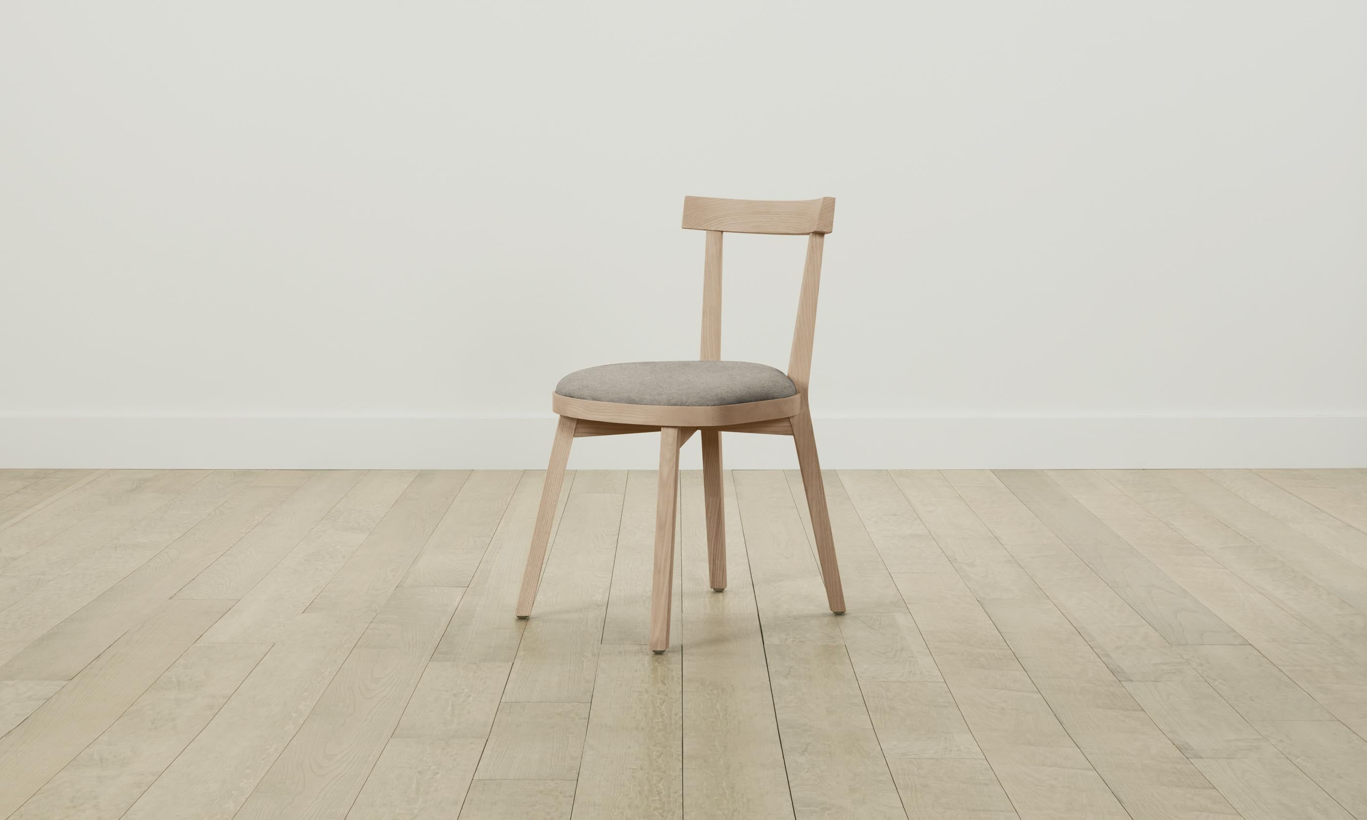 Allen Dining Chair - Performance Tweed Oatmeal Upholstered Modern Side Chair for Kitchen, Dining Room or Office - Comfortable & Stylish Seating Solution