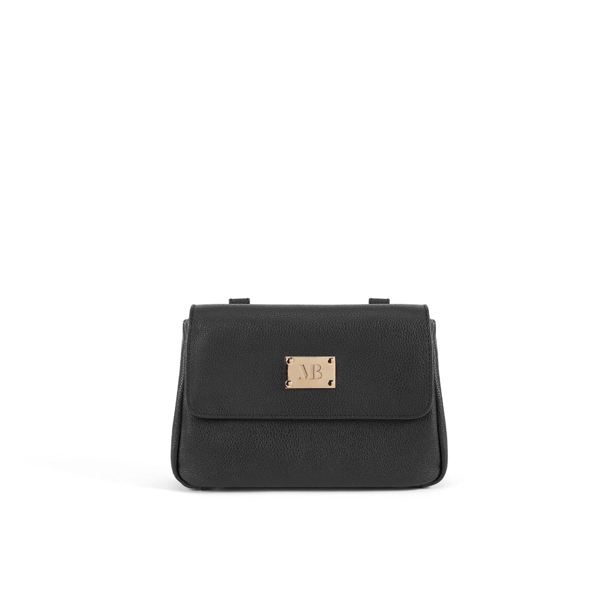 Trudy Vegan Leather Crossbody Clutch Bag for Women - Stylish Black Purse for Everyday Use, Travel & Evening Events
