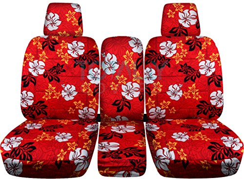 Red w Flowers