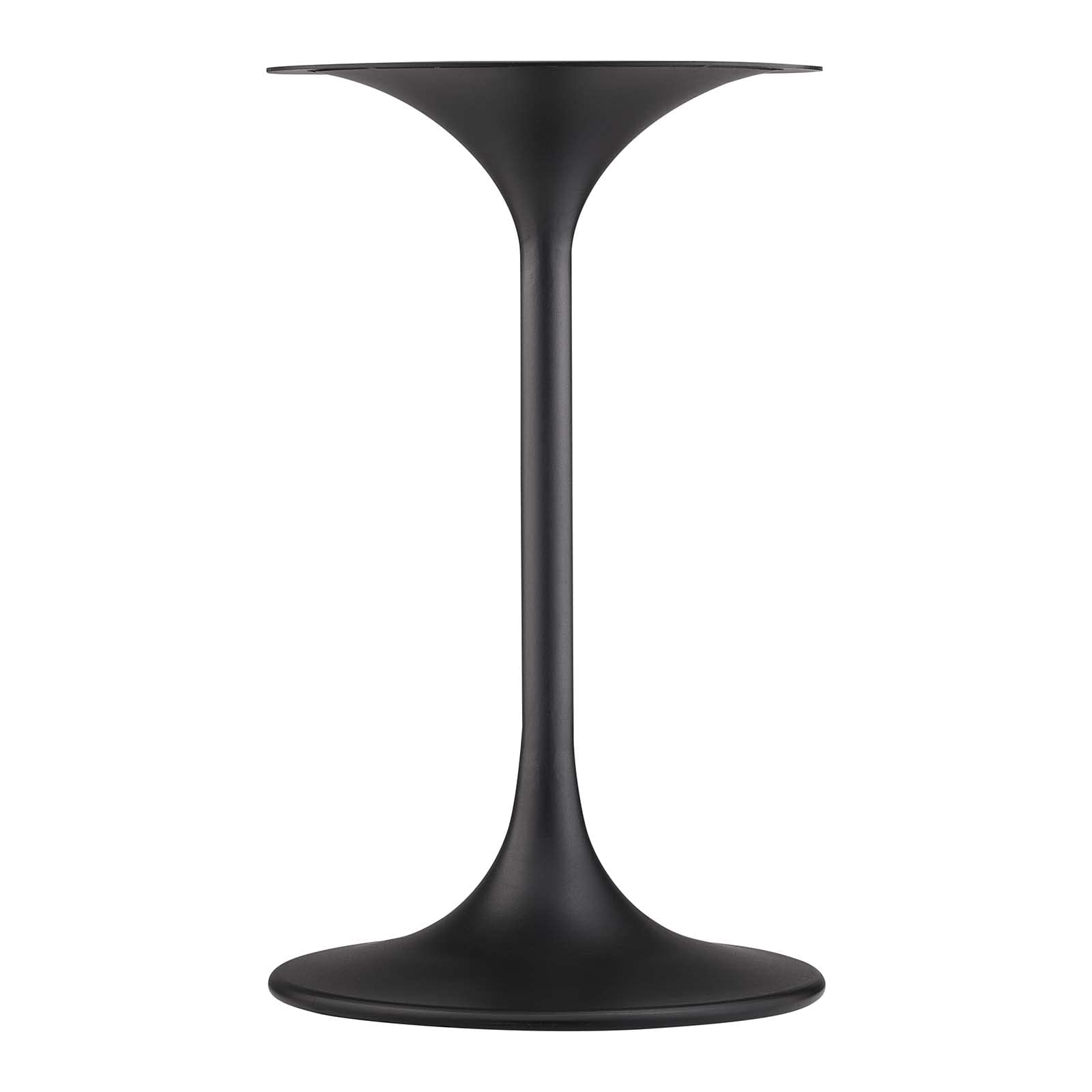 Modway Lippa 20-Inch Round Black Terrazzo Side Table - Modern Accent Table for Living Room, Bedroom, or Office Decor
