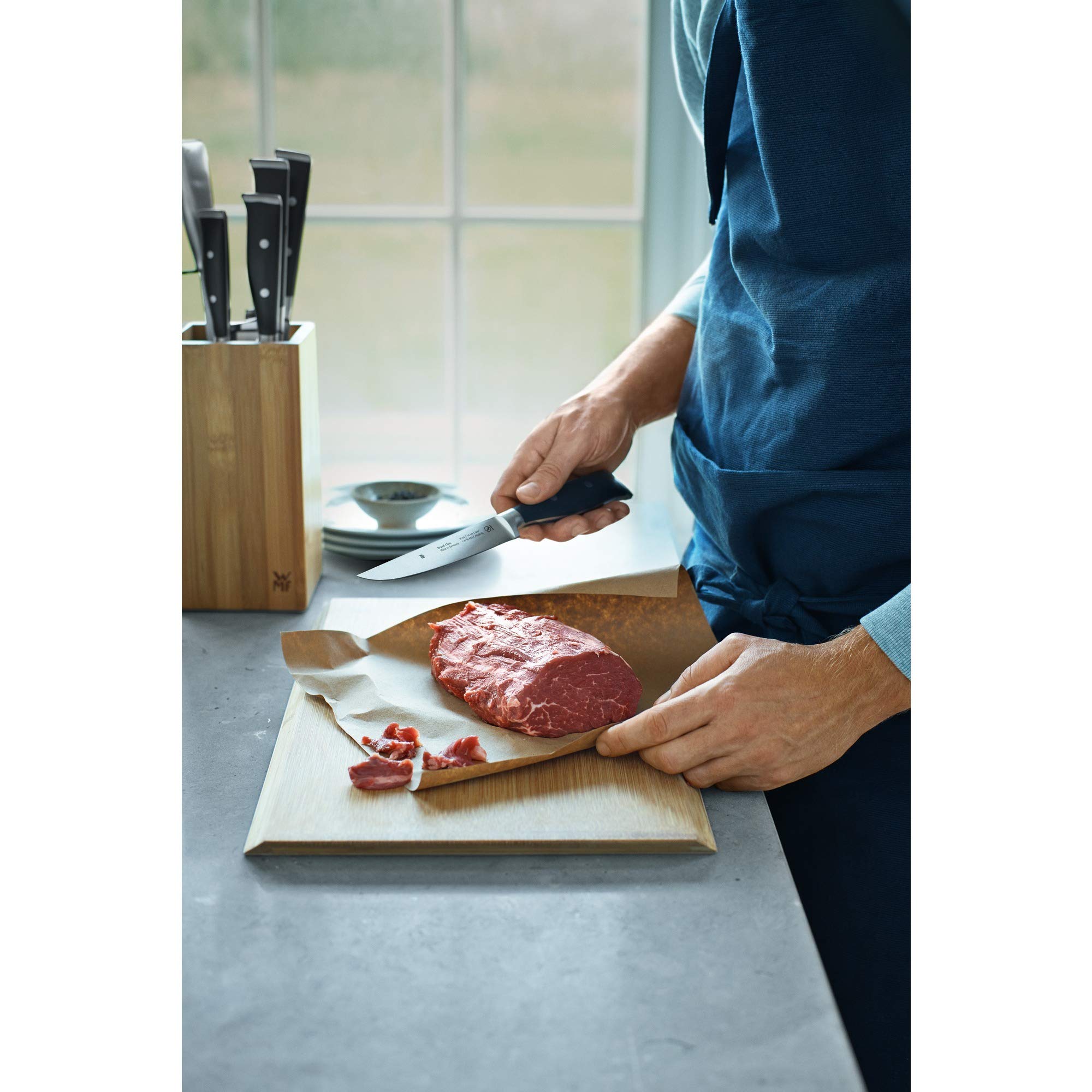 WMF 15cm Grand Class Chef's Knife - Professional German Stainless Steel Kitchen Knife for Chopping, Slicing & Dicing - Perfect for Home Cooks & Professional Chefs