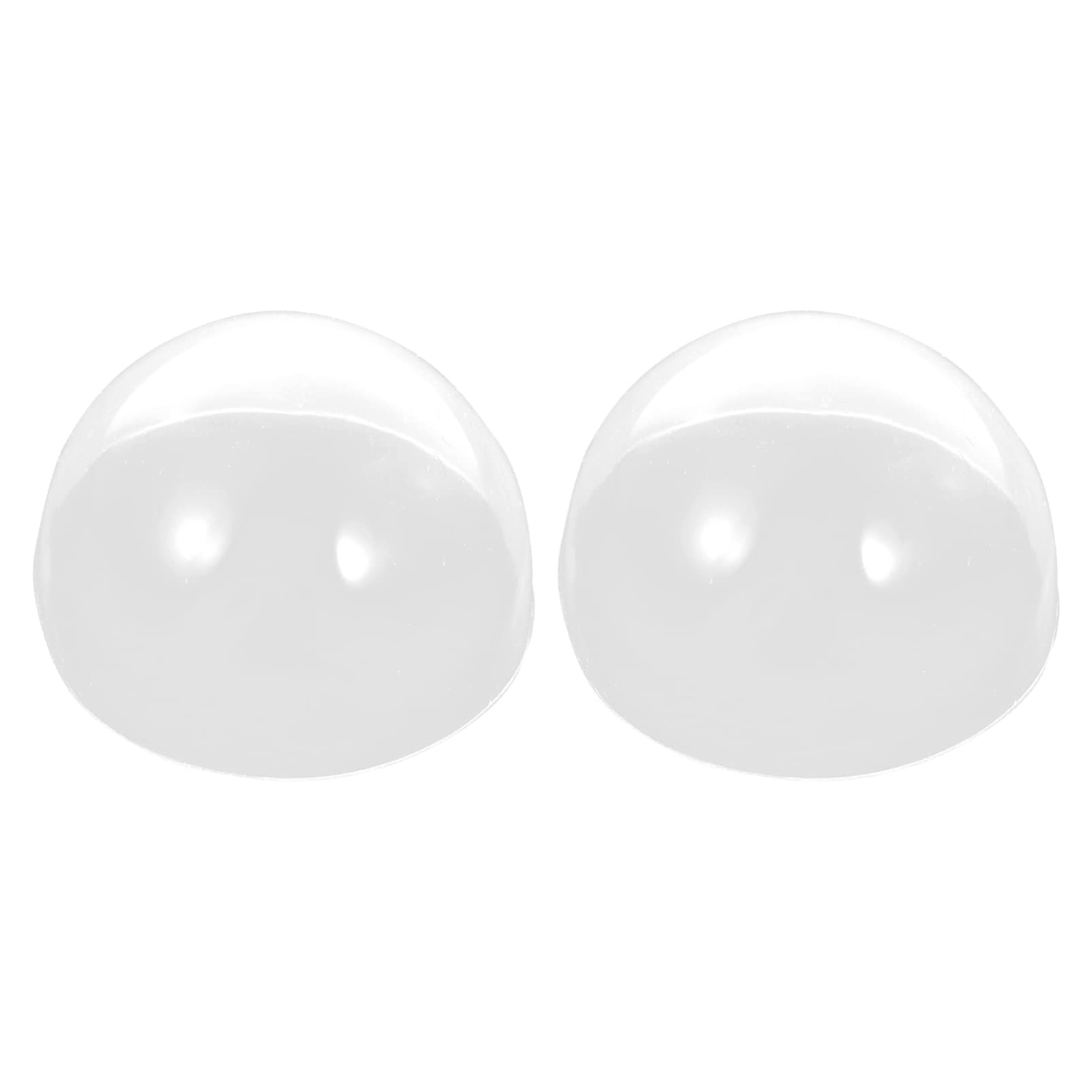 COHEALI 2pcs Silicone BJD Doll Wigs - Adjustable Headgear for DIY Doll Caps | Realistic Hair Replacement for Ball Jointed Dolls, Perfect for Collectors & Custom Doll Making Projects