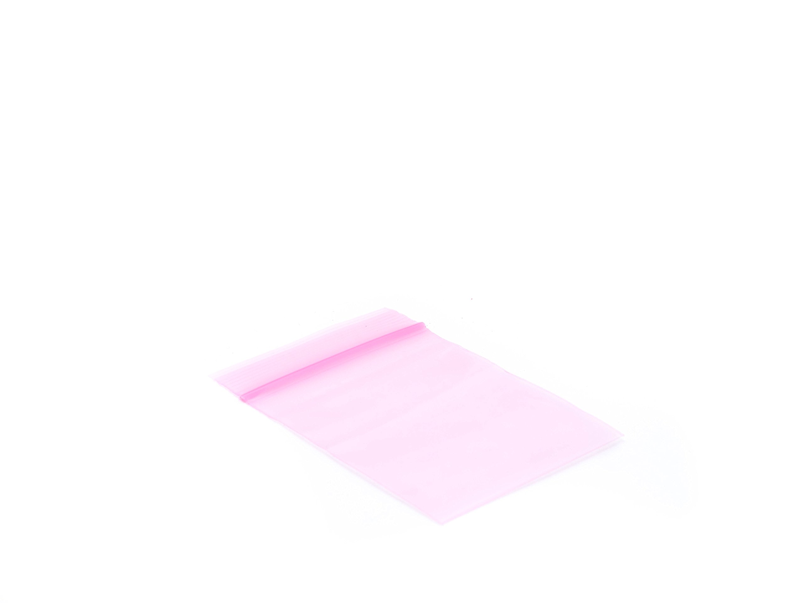 Anti-Static Pink Seal Top Bags 12