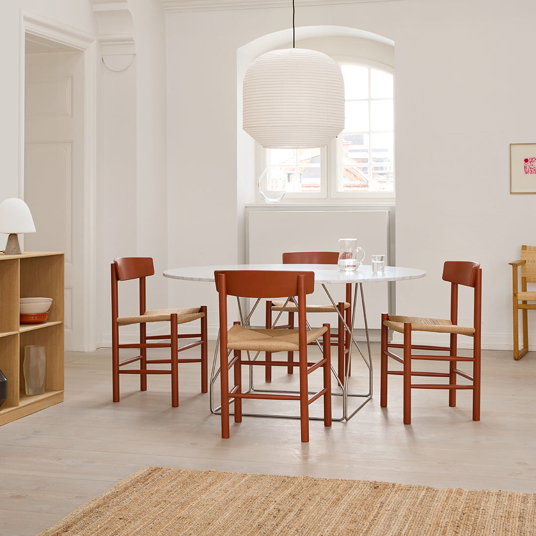 Premium JG Round Dining Table - Modern & Durable for Kitchen, Dining Room, or Outdoor Entertaining