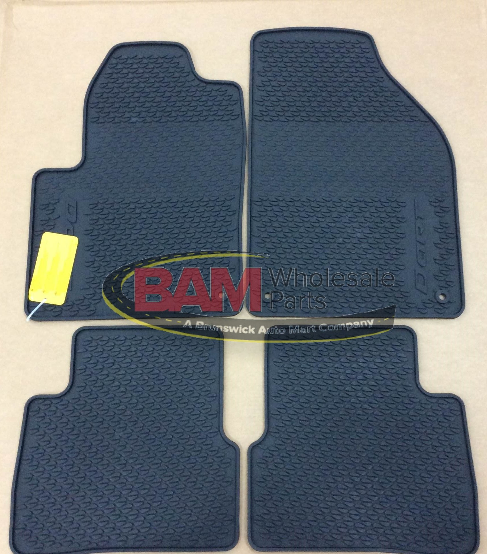 Mopar 82213076 All-Weather Floor Mats - 4-Piece Set for Dodge Dart - Heavy Duty Rubber Car Mats for All Seasons | Perfect for Winter Snow, Rain & Mud Protection