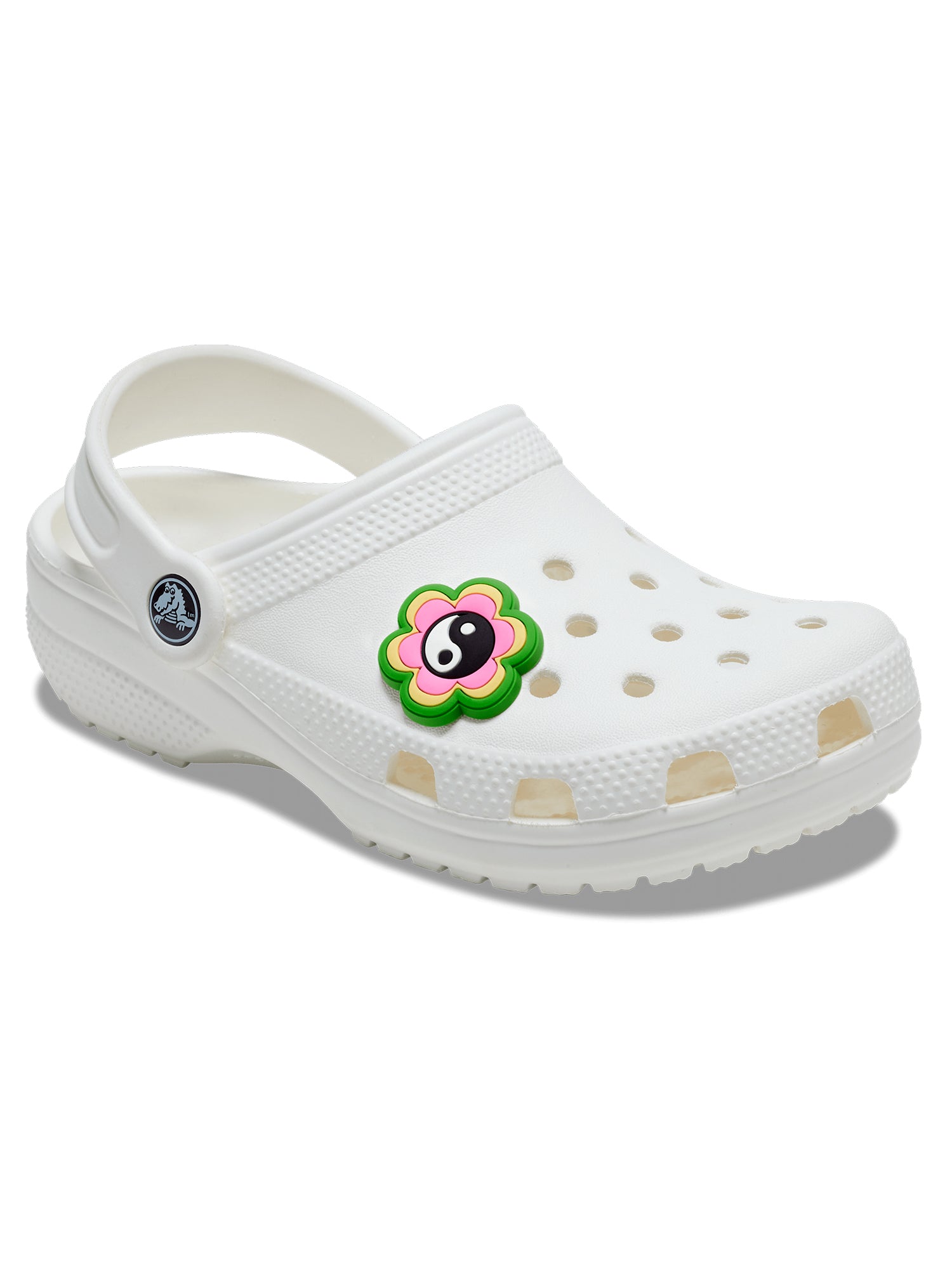 Crocs Jibbitz Flower Yin Yang Charms - Clearance Sale - Fun Shoe Accessories for Kids & Adults - Perfect for Customizing Crocs & Sandals