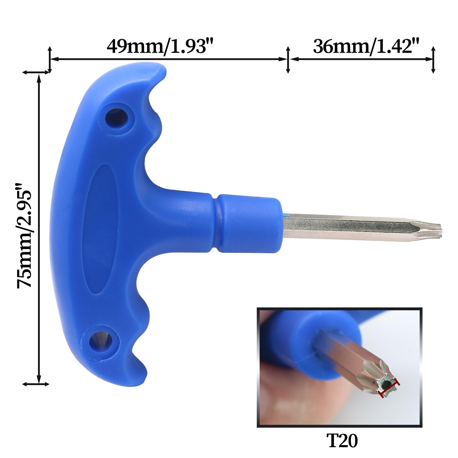 T20 Golf Wrench Driver Tool - Adjustable Golf Club Head & Shaft Adapter | Premium Golf Accessories for Club Repair & Maintenance | Perfect for Home Practice & Course Adjustments