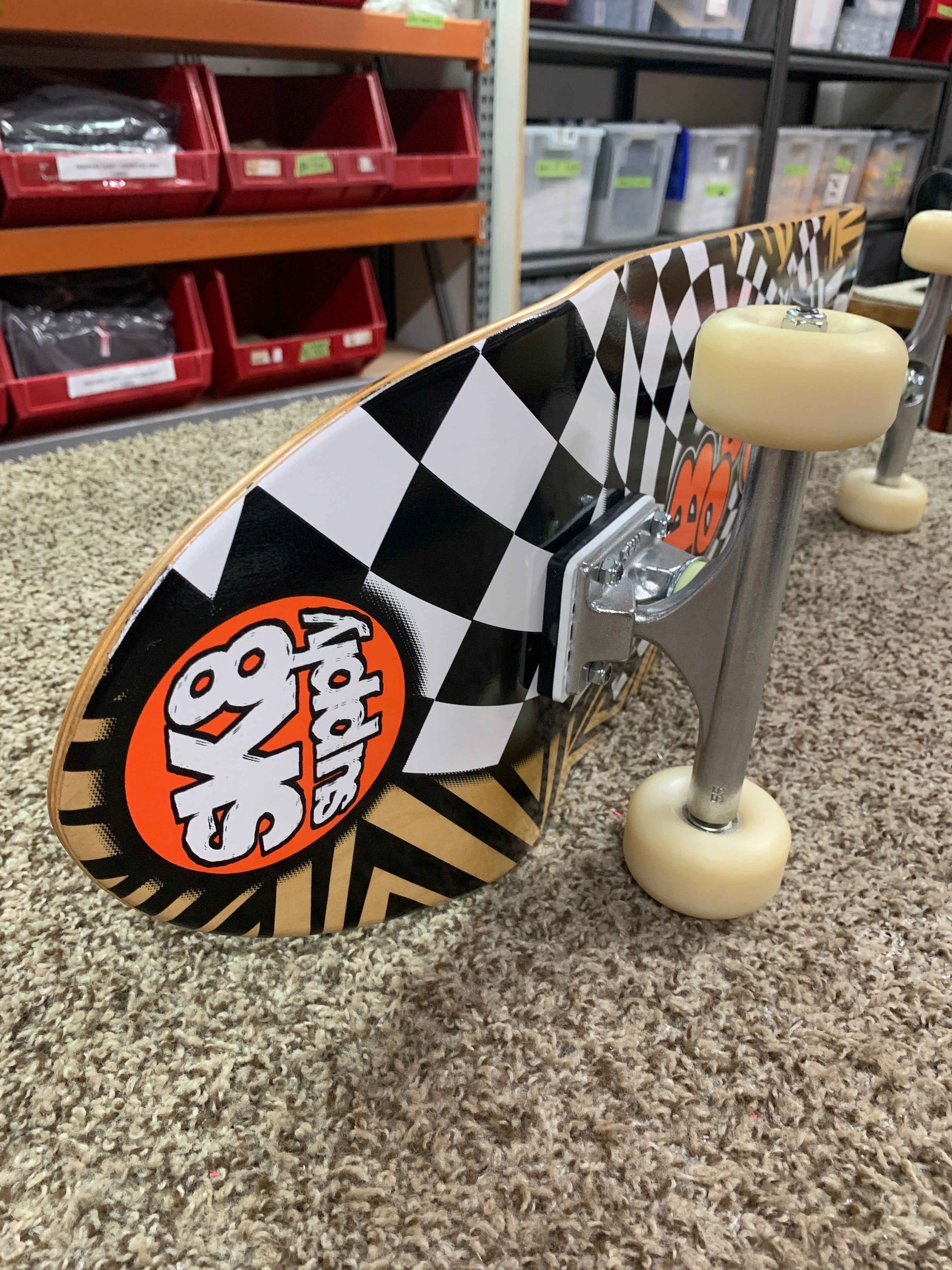 SK8supply Boggz Big Boy Bowl Bomber Complete Skateboard for Adults - Perfect for Street Skating, Park Riding & Bowl Carving
