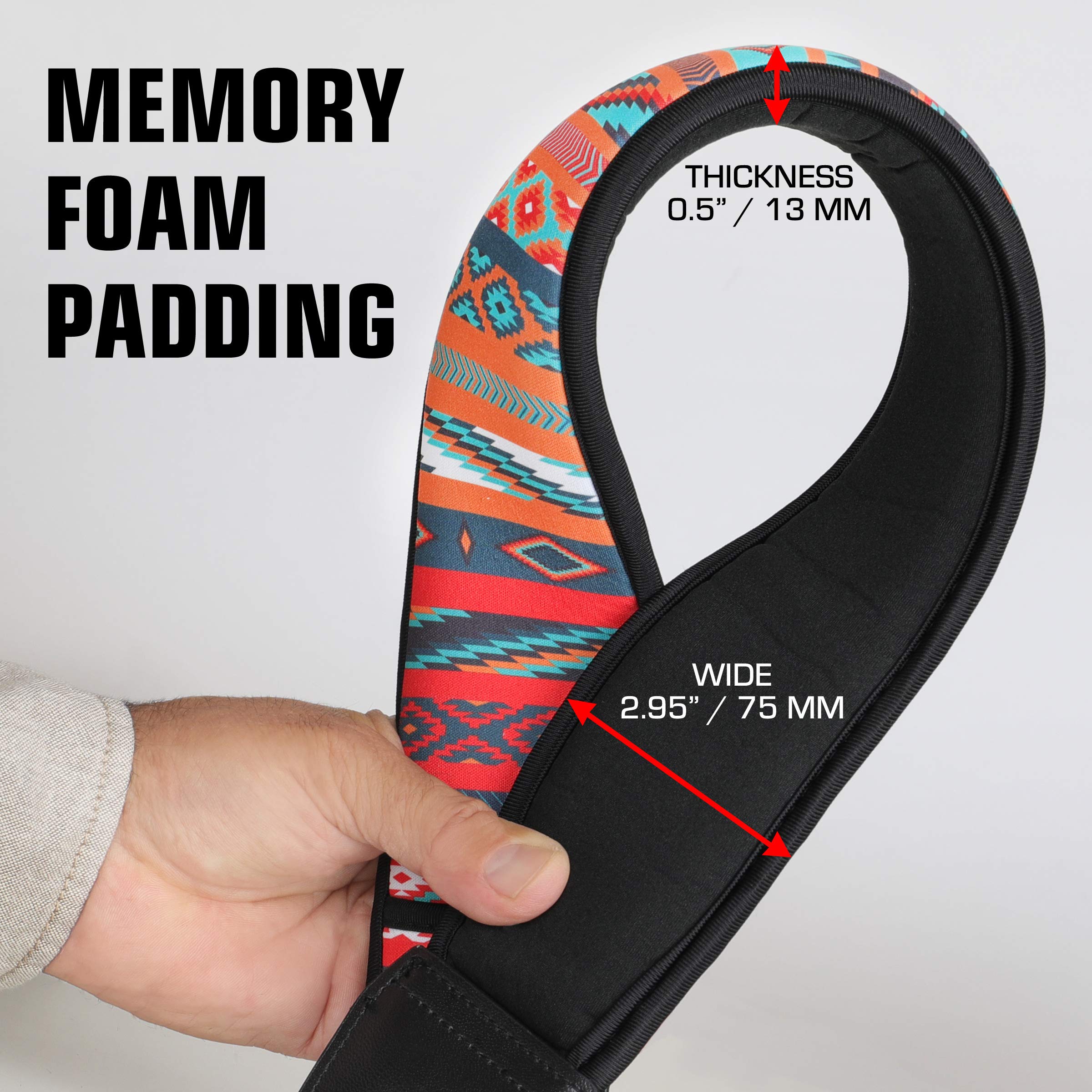 USA GEAR Electric Guitar Strap - 3