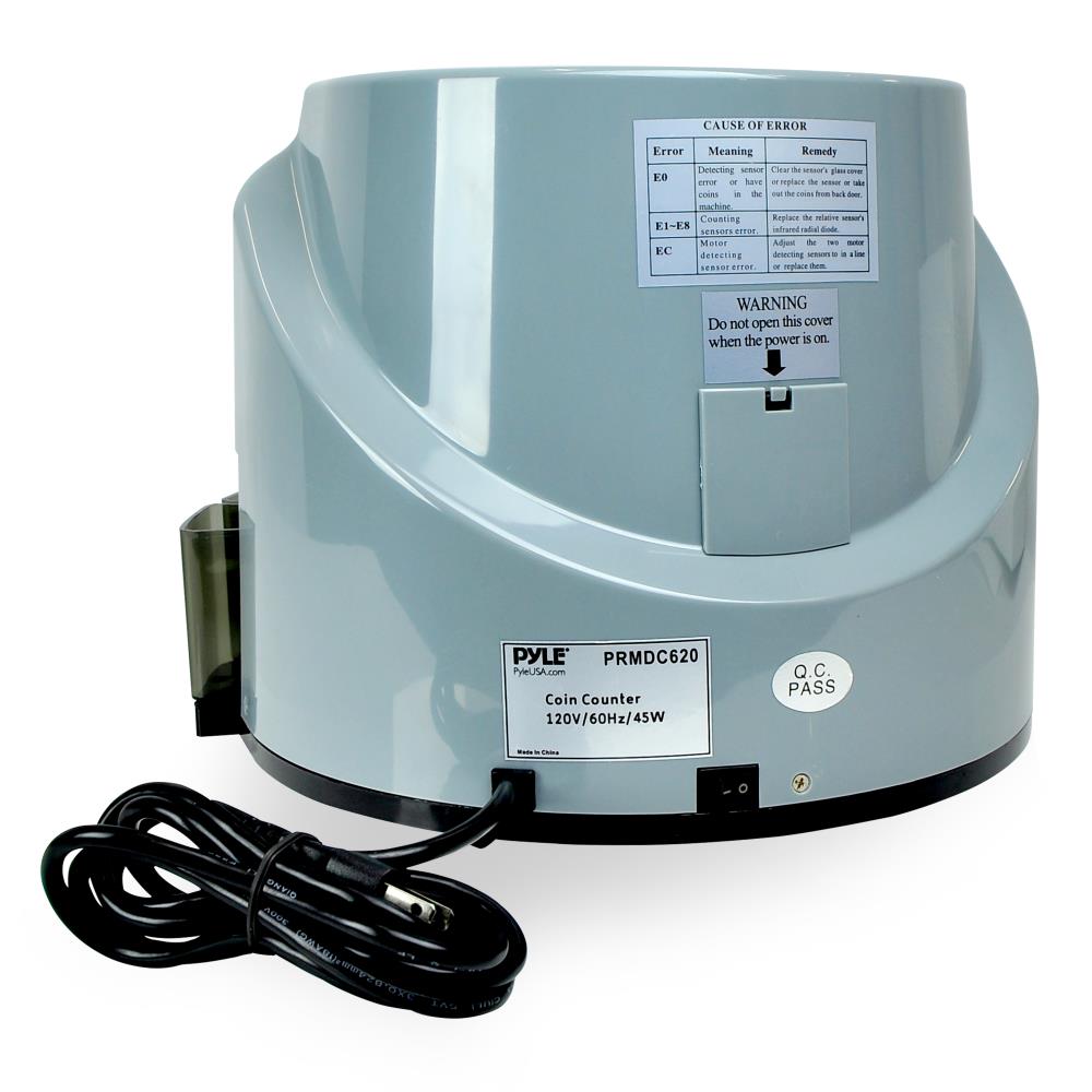 2 in 1 Digital Coin Counter and Sorter Machine - Automatic Money Counting for Banks, Retail Stores, and Home Use