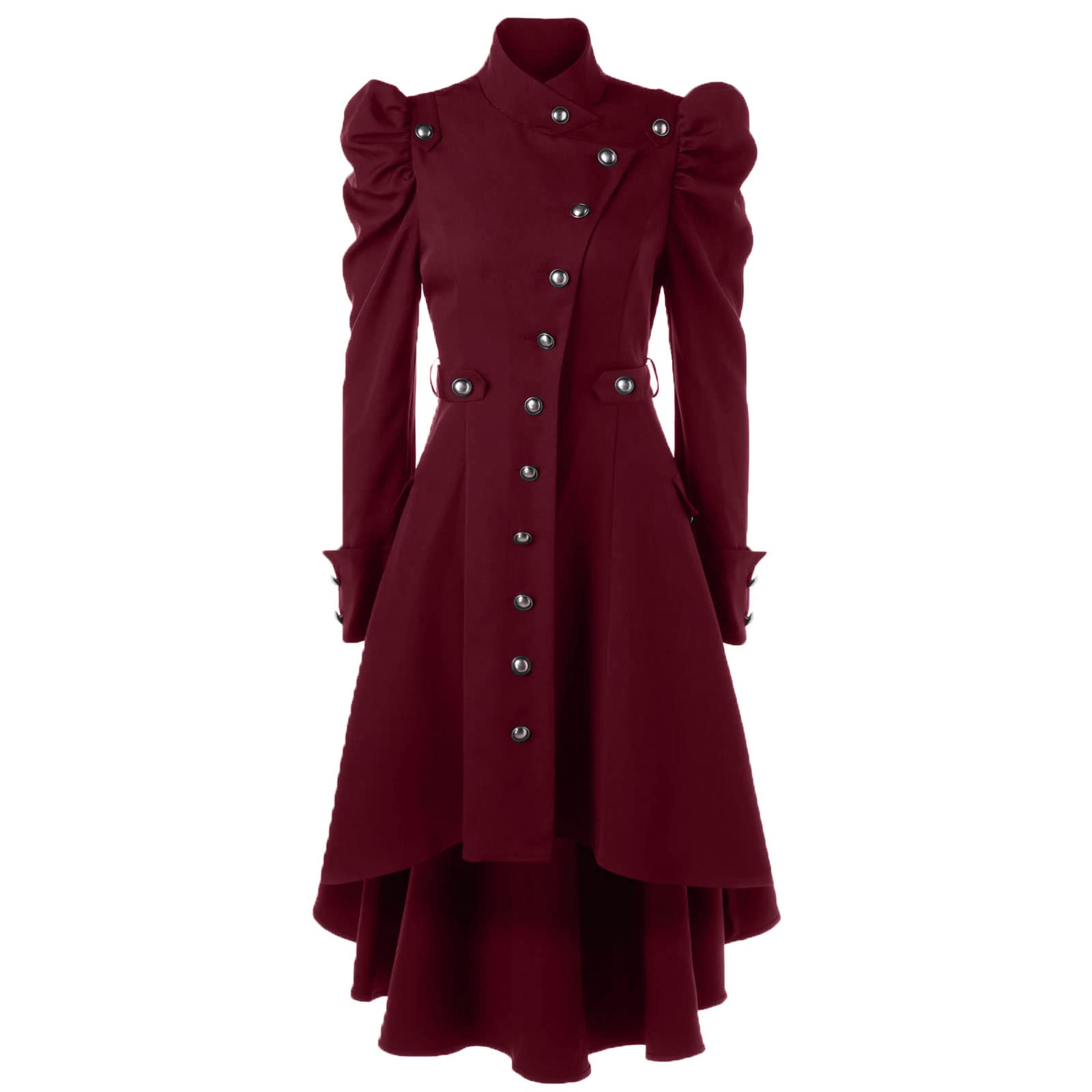 Vintage Medieval Women's Maxi Jacket - Long Sleeve Winter Coat for Fall & Winter | Perfect for Renaissance Fairs, Cosplay & Cold Weather Fashion