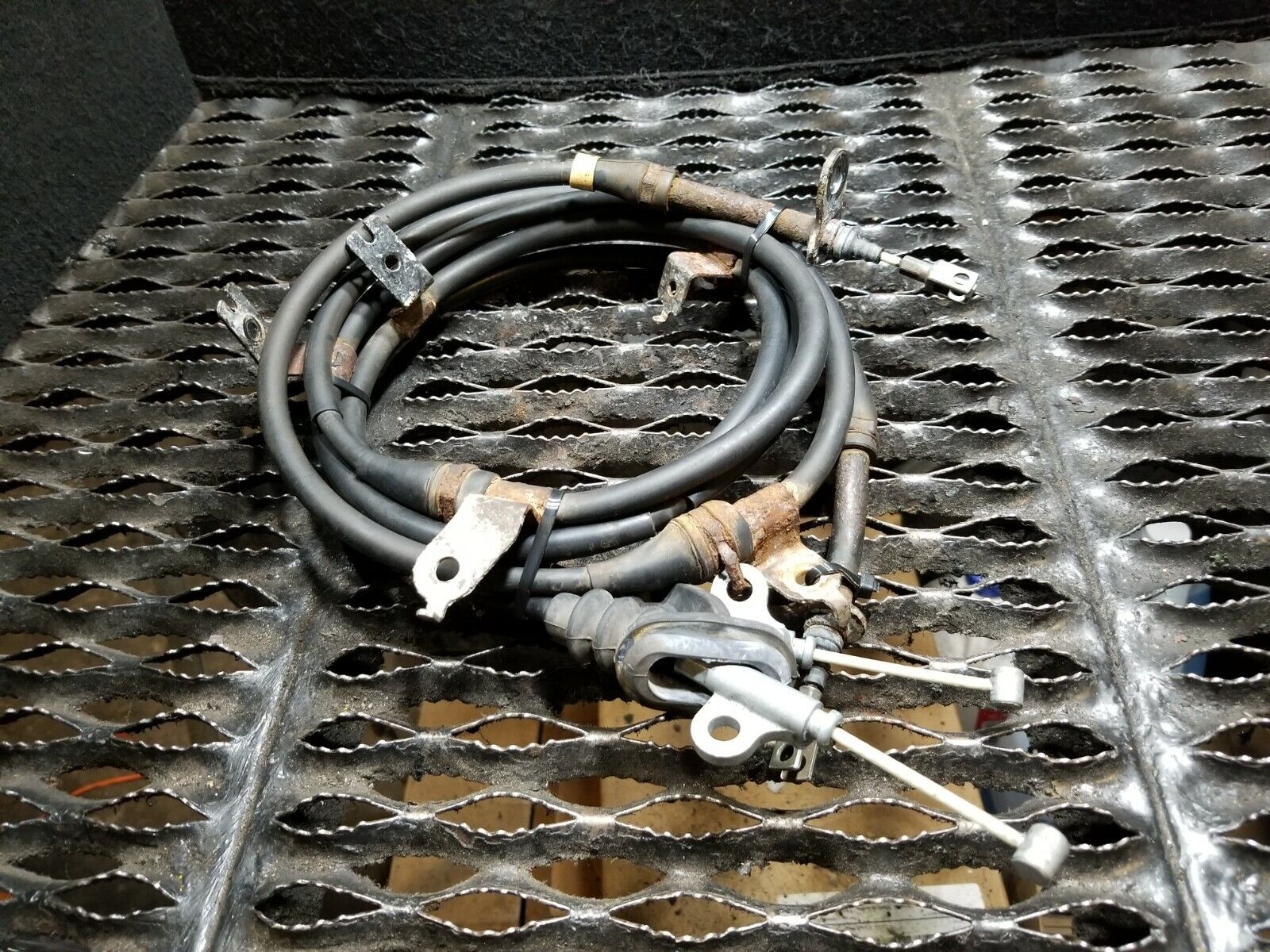 04-08 Nissan Maxima Parking Brake Cable Set - Left & Right OEM Replacement Parts (2-Piece) - Perfect for Parking Brake System Repair & Maintenance