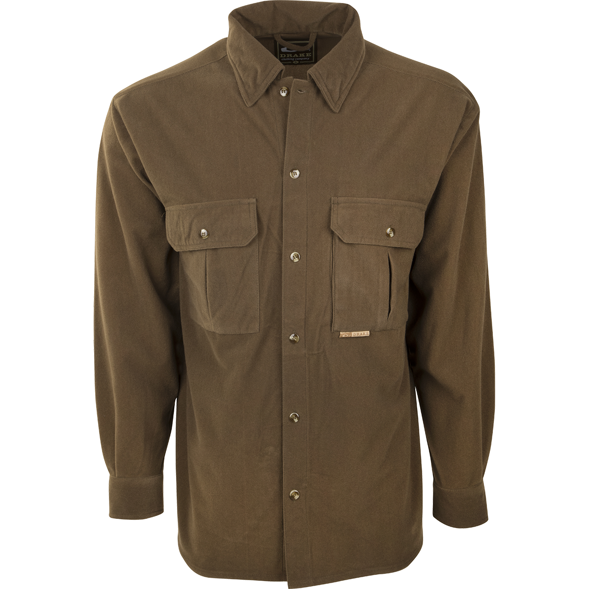 3-Pocket Micro Fleece Shirt for Men - Soft & Warm Lightweight Pullover for Outdoor Hiking, Camping & Casual Wear