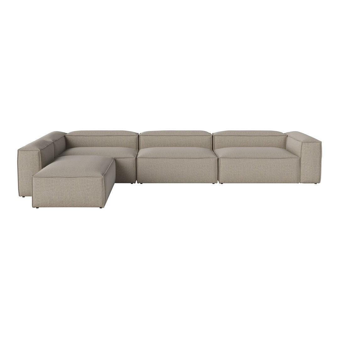 Cosima Corner Sofa with Open End - Modern L-Shaped Sectional Couch for Living Room, Lounge & Small Spaces
