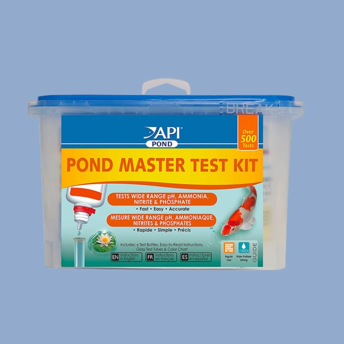 API Pond Master Liquid Test Kit for Water Quality - Accurate pH, Ammonia, Nitrite, Nitrate Testing for Ponds & Water Gardens | Ideal for Koi, Goldfish & Aquatic Plants
