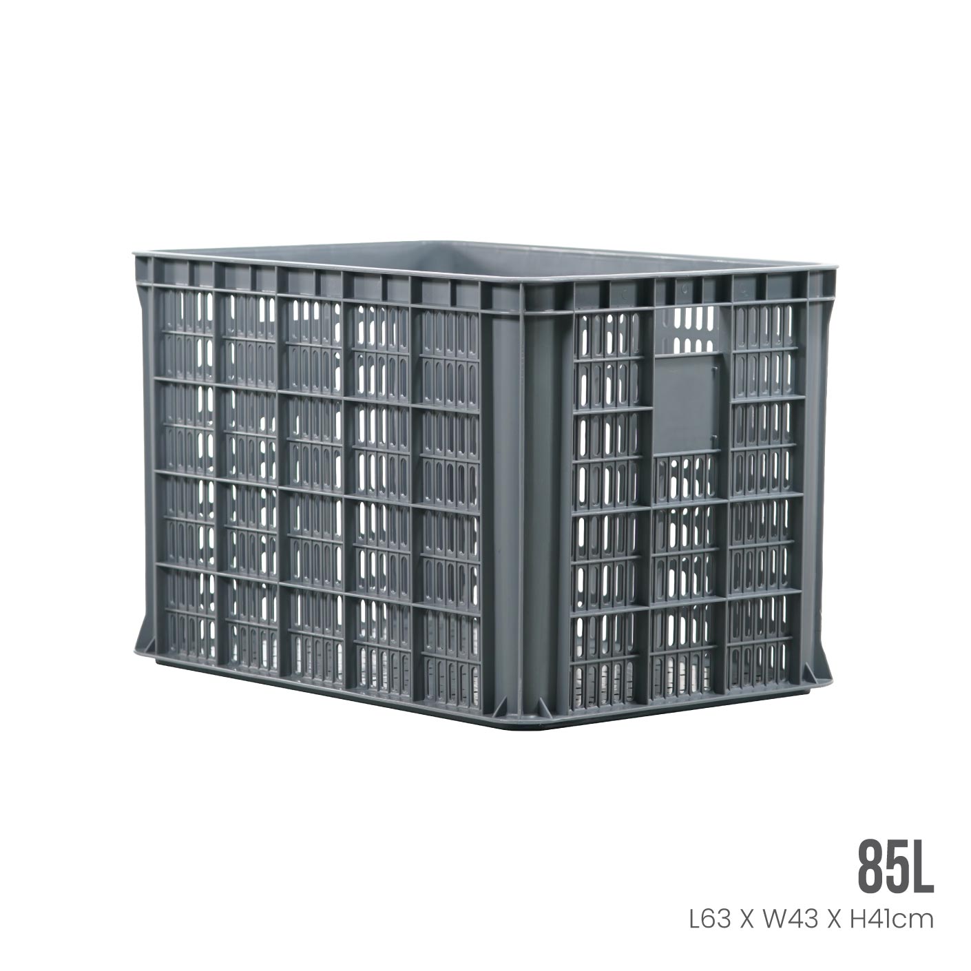 Industrial Storage Basket ID4908 - Heavy Duty Wire Mesh Organizer for Garage, Warehouse & Home Organization - Perfect for Tools, Toys & Household Items Storage