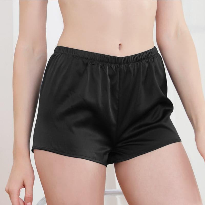 Luxury Satin Silk Women's Leggings Panties Shorts - Soft & Comfortable Underwear for Yoga, Sleepwear, Lounge Wear & Everyday Use