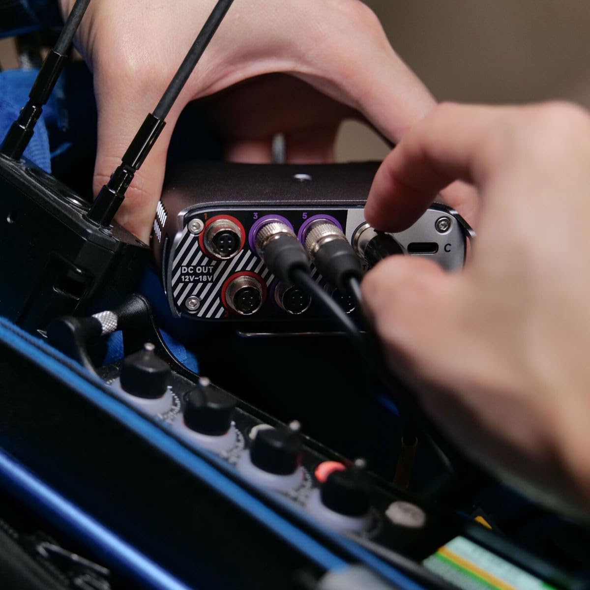 Deity Microphones SPD-1 Smart Power Distributor for Camera & Audio Equipment - Professional Power Supply Solution for Filmmaking, Live Streaming & Studio Recording