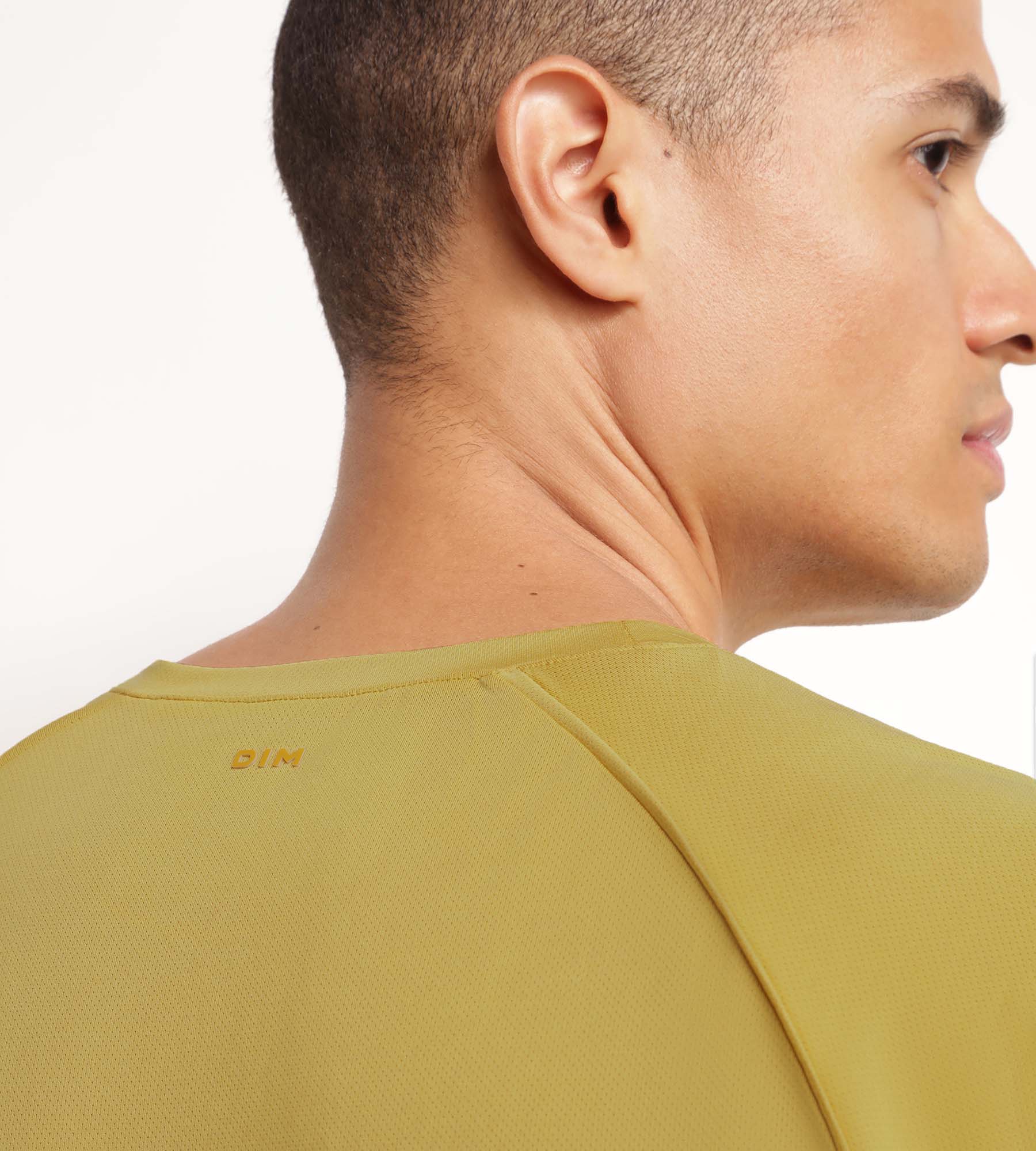 Breathable Olive Green Men's Sport T-Shirt - Lightweight & Moisture-Wicking for Gym, Running & Outdoor Activities