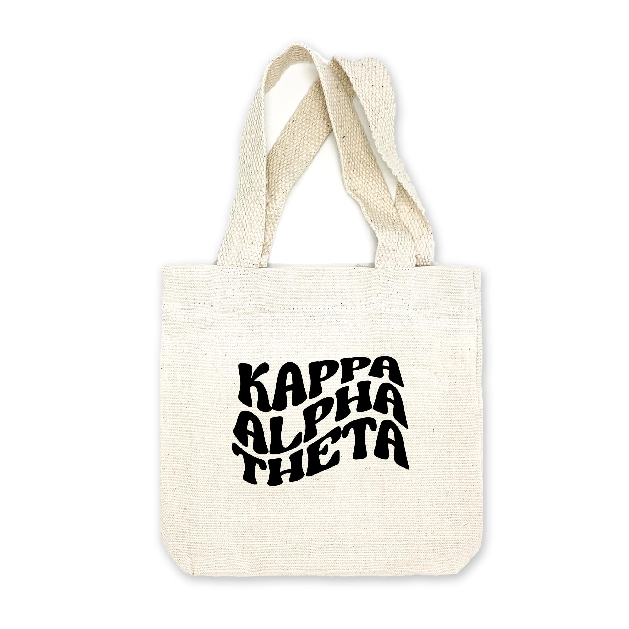 Mod Design Mini Tote Bag - Sorority Gifts & Goodie Bags for Women - Cute Small Handbag for College, Bridesmaids & Birthday Parties - Perfect for Greek Life Events, Campus Essentials & Gift Giving