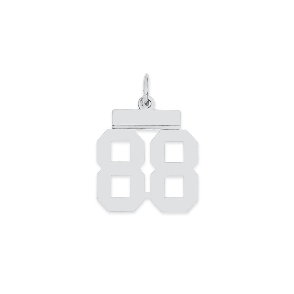 0 Sterling Silver Small Polished Pendant - Perfect for Birthdays, Anniversaries & Personalized Jewelry Gifts