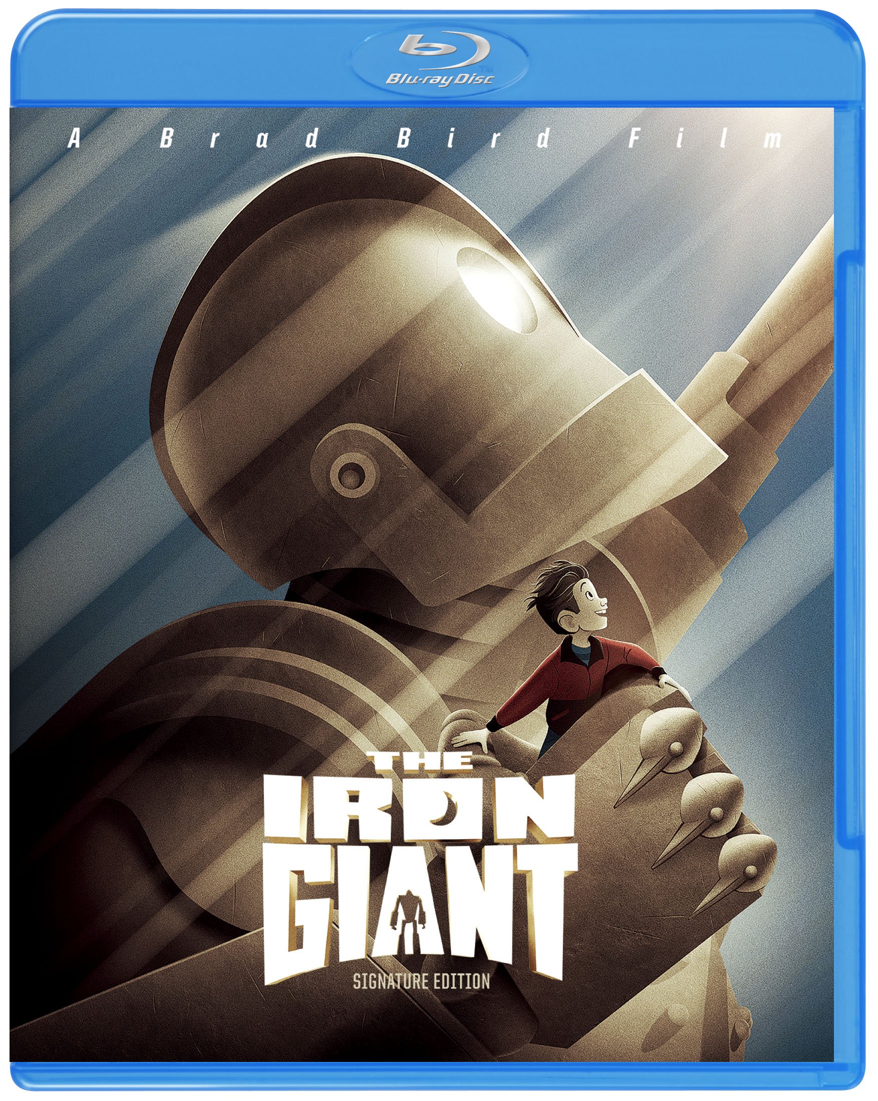 Iron Giant Signature Edition Blu-ray | Collector's Steelbook | 4K Ultra HD + Digital | Family Movie Night, Gift for Animation Fans