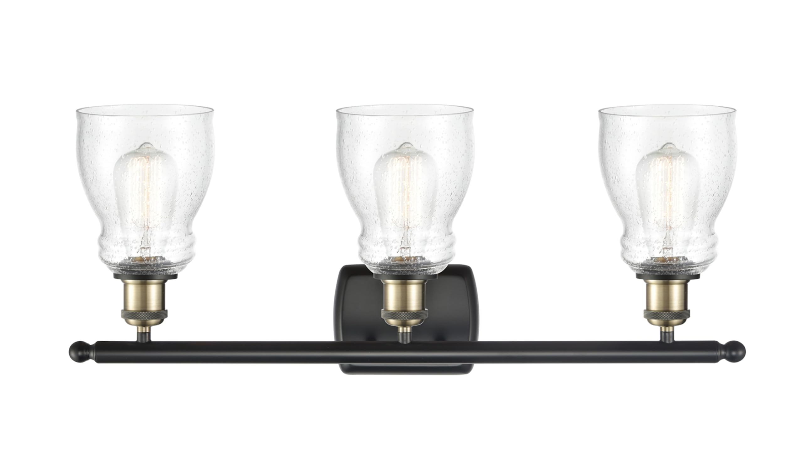 Innovations Lighting Ellery 3-Light Bathroom Vanity Light - Brushed Nickel Finish, Modern Design, Perfect for Bathroom Makeovers & Spa-Like Retreats | Part of The Ballston Collection