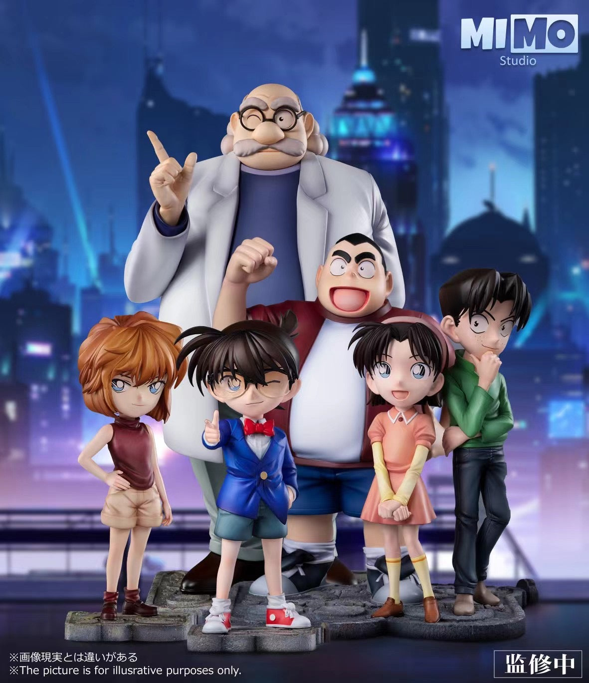 Mimo Studio Ai Haibara Anime Figure - Detective Conan Character Collectible for Fans & Decor | Perfect for Home Display, Office Desk, and Anime Gift
