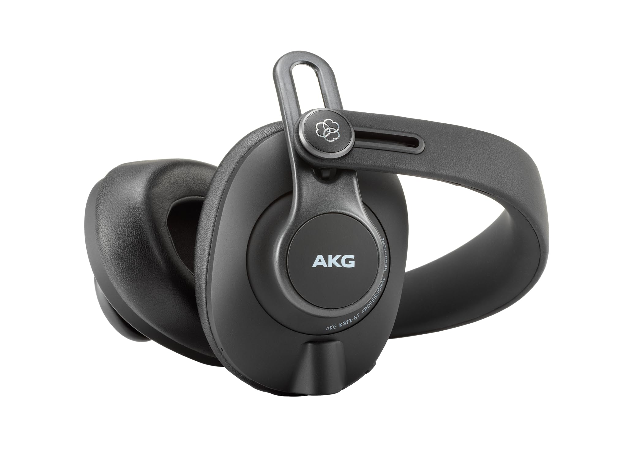 AKG K371BT Wireless Bluetooth Studio Headphones - Closed-Back Over-Ear Foldable Design with Professional Sound Quality for Music Production, Recording & Podcasting